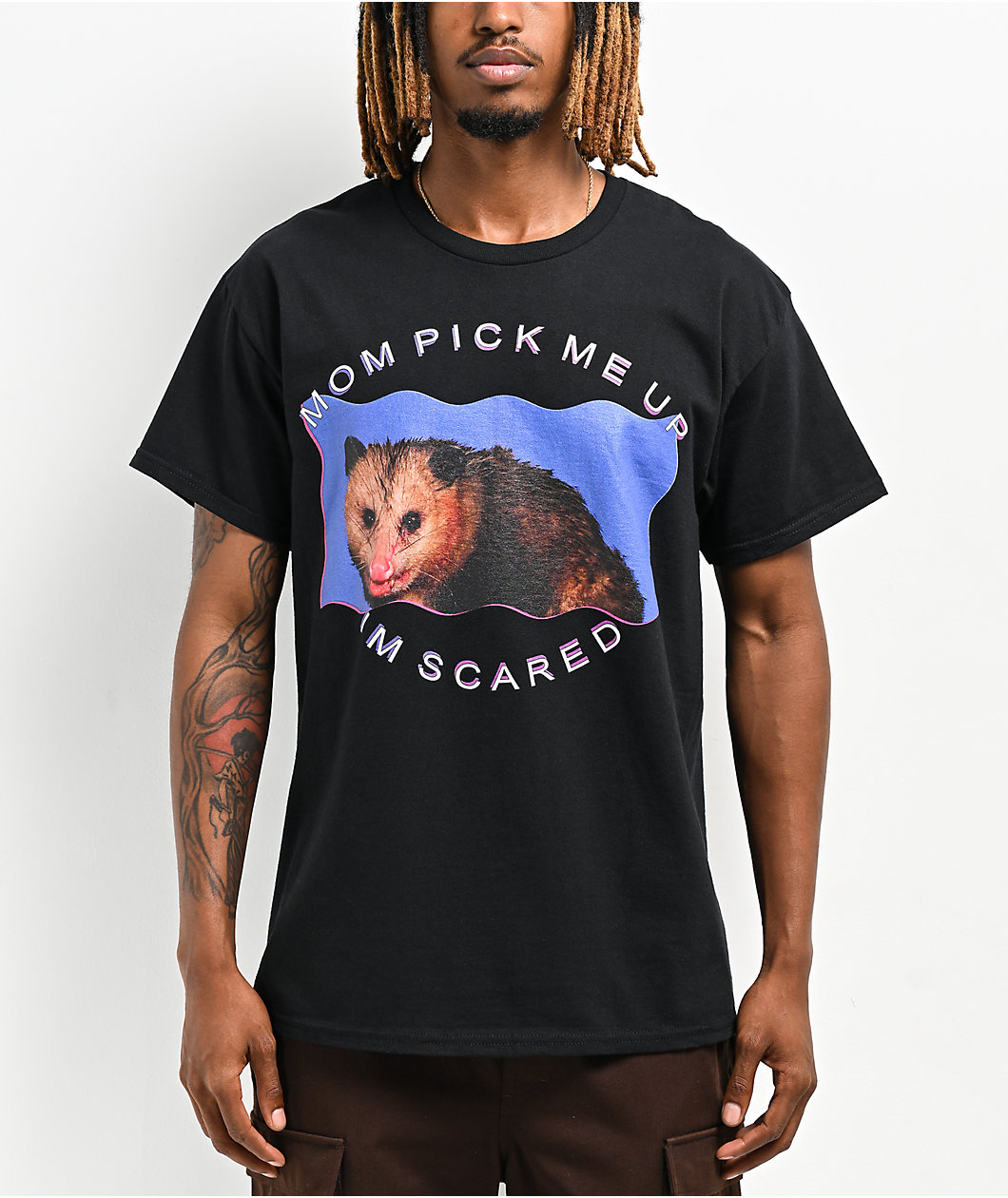 Dogecore Pick Me Up Black T-Shirt