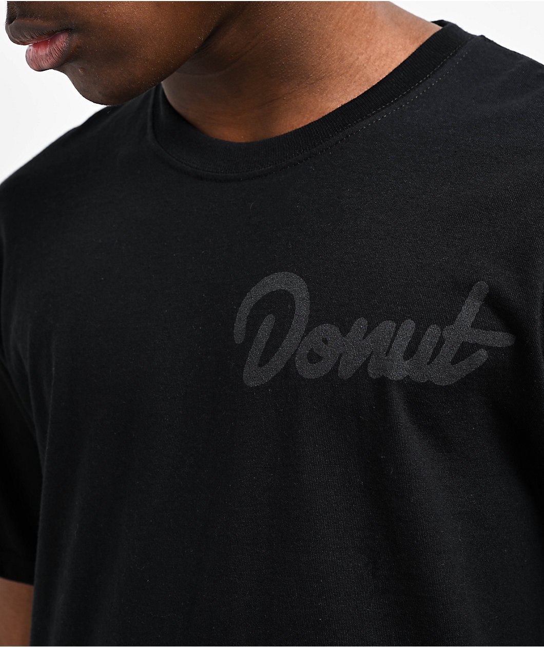 Donut Dark Mode Cars Are Pain Black T-Shirt