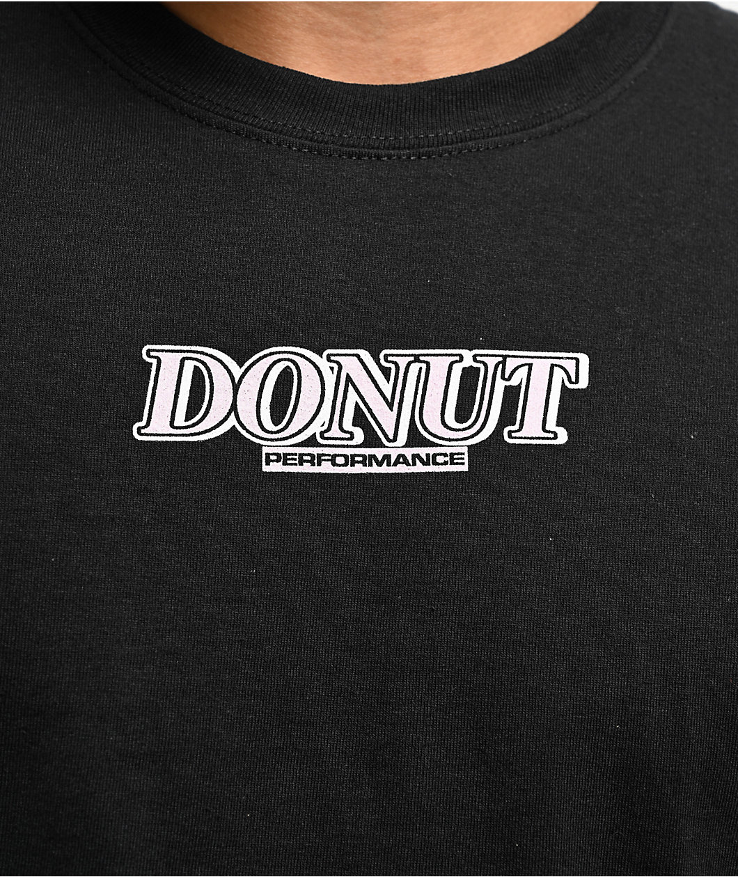 Donut Dyno Butt Black T-Shirt