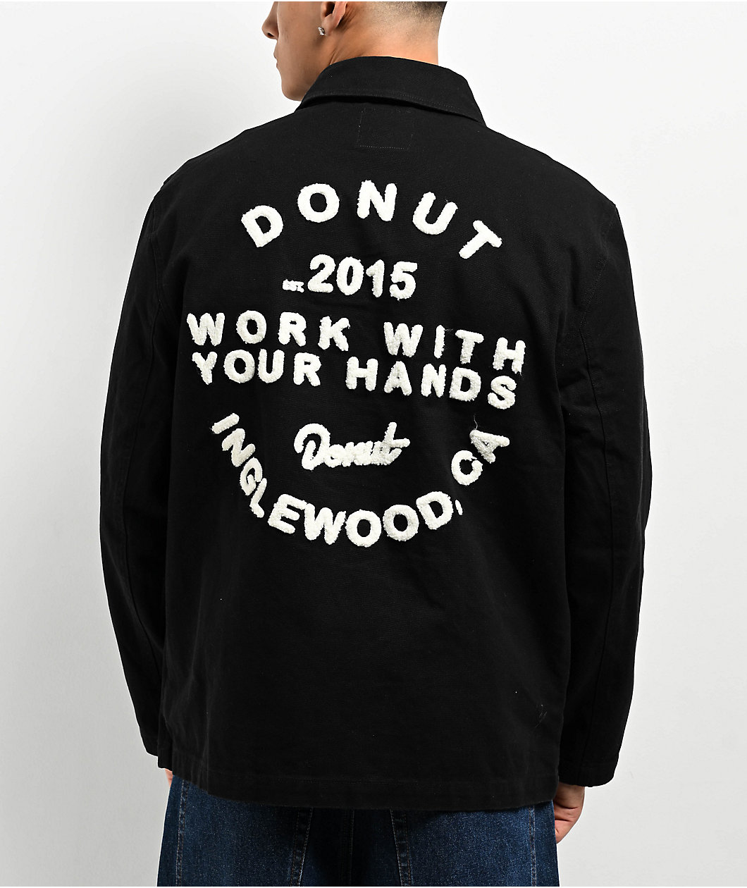 Donut Factory Black Work Jacket