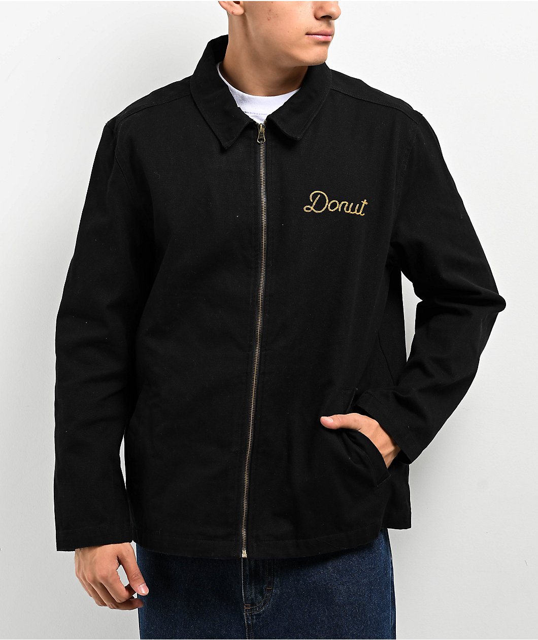 Donut Factory Black Work Jacket