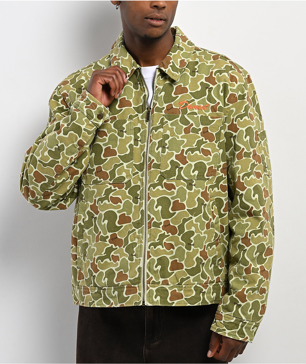 Donut Performance Camo Mechanic Jacket