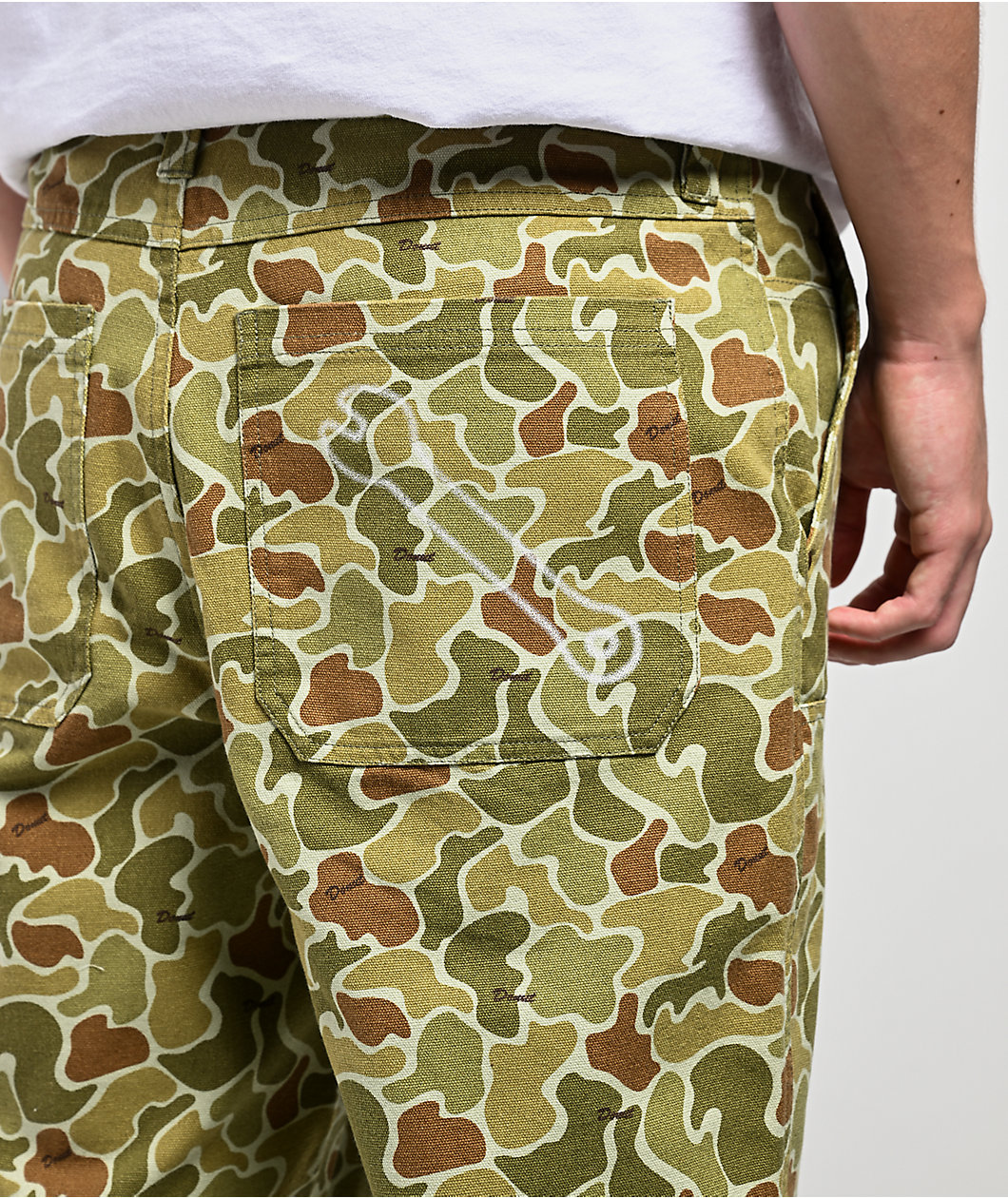 Donut Wrench Double Knee Camo Carpenter Pants