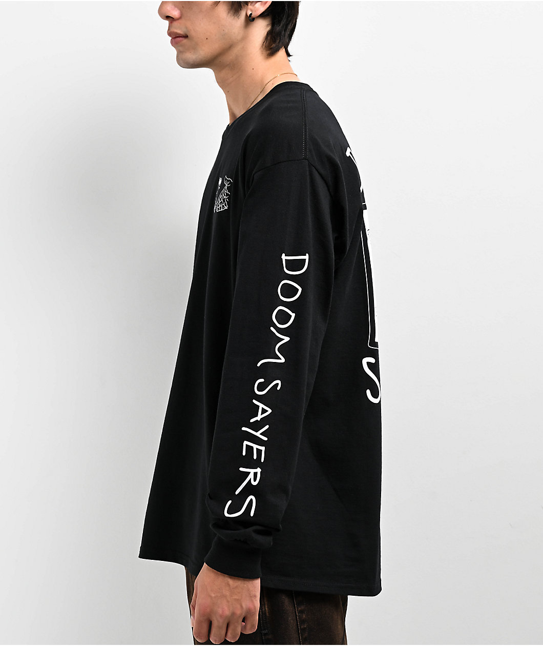 Doomsayers Snake Shake Black Long Sleeve T-Shirt