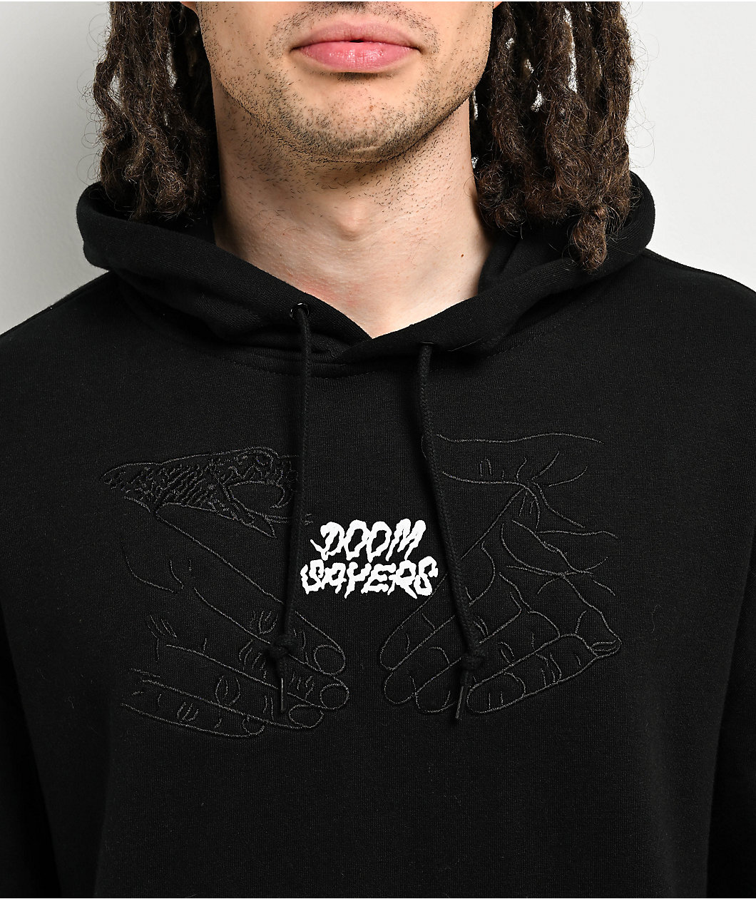 Doomsayers Squiggle Black Hoodie