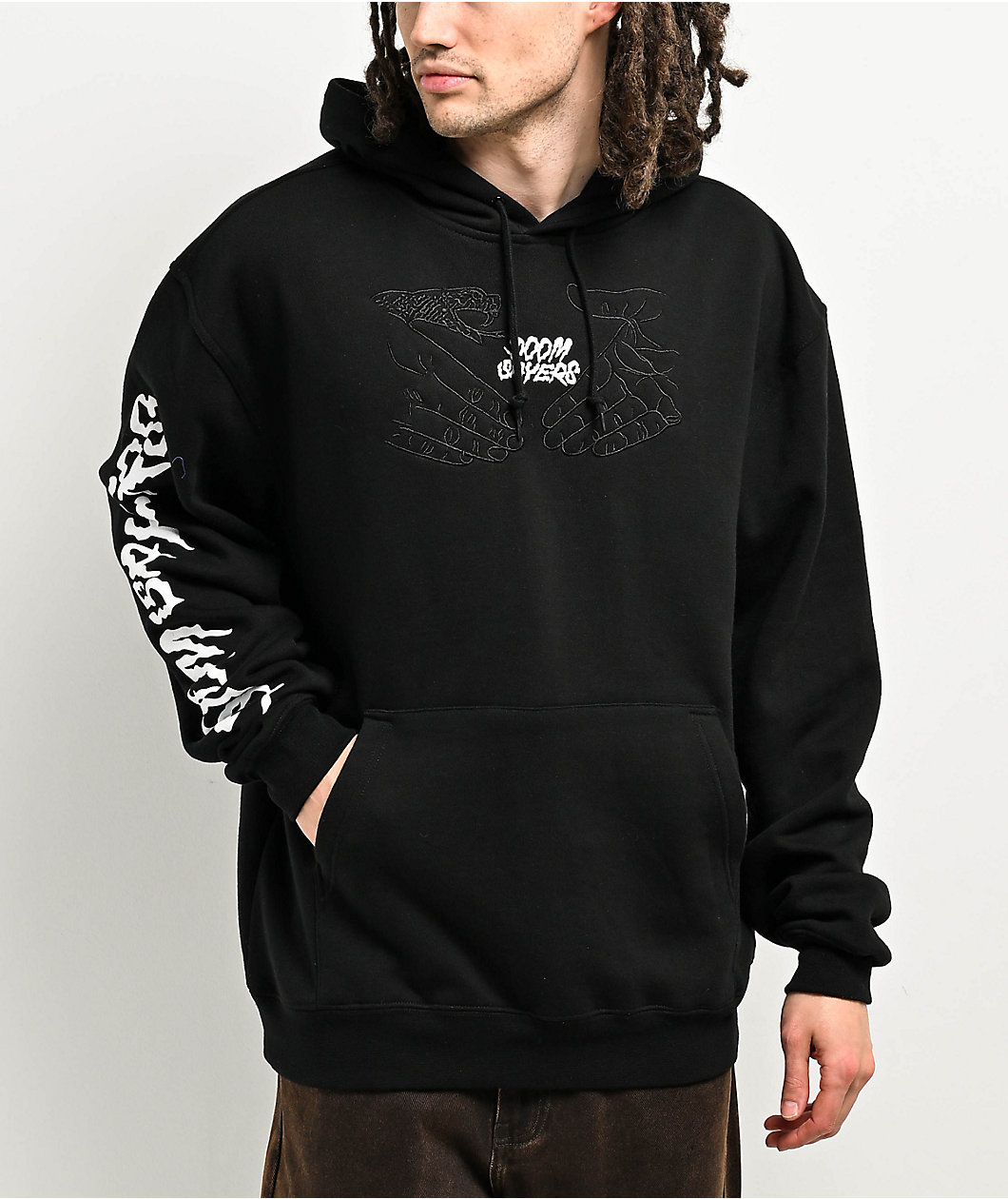 Doomsayers Squiggle Black Hoodie