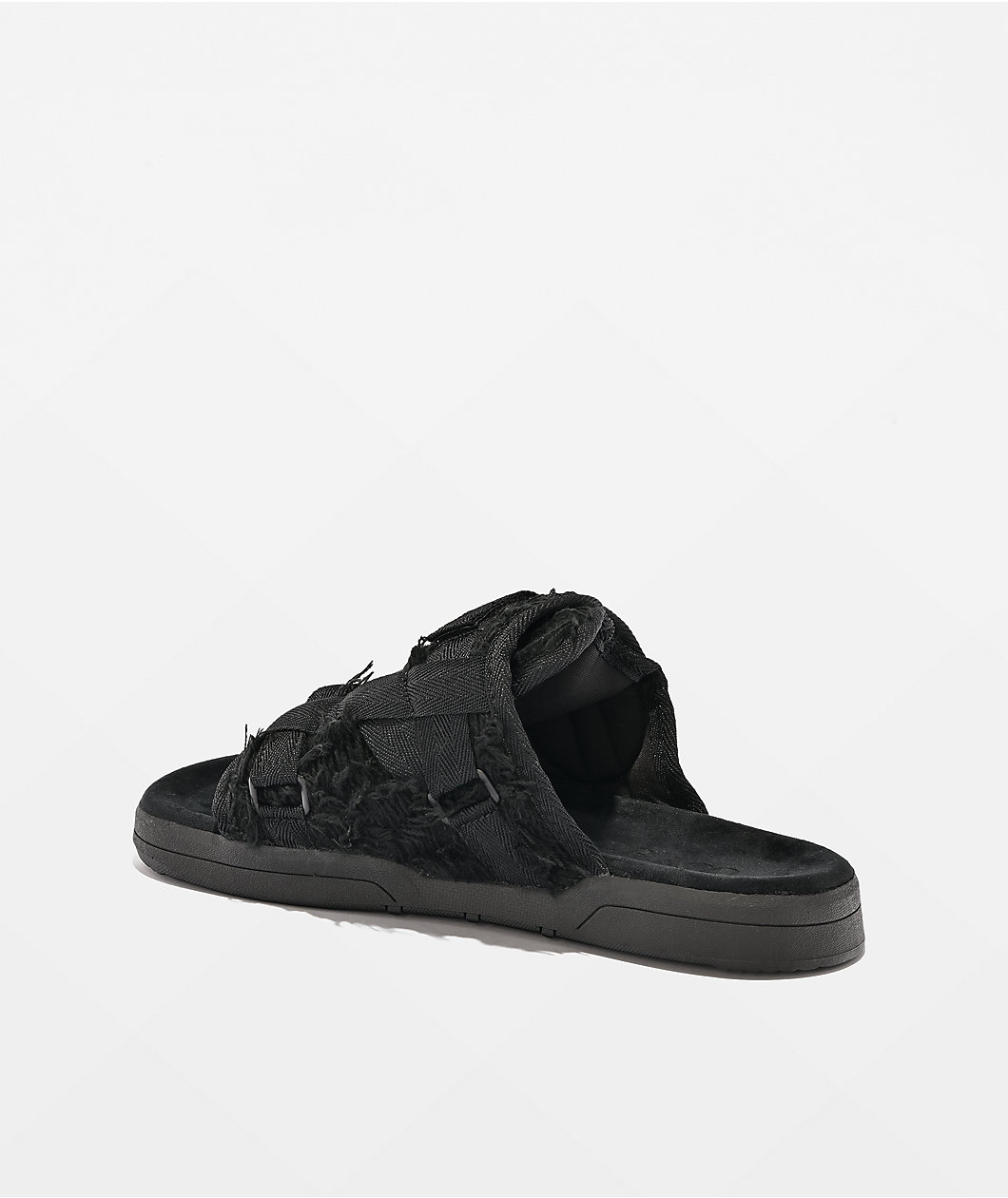 Draco Slides Distressed Black Slides