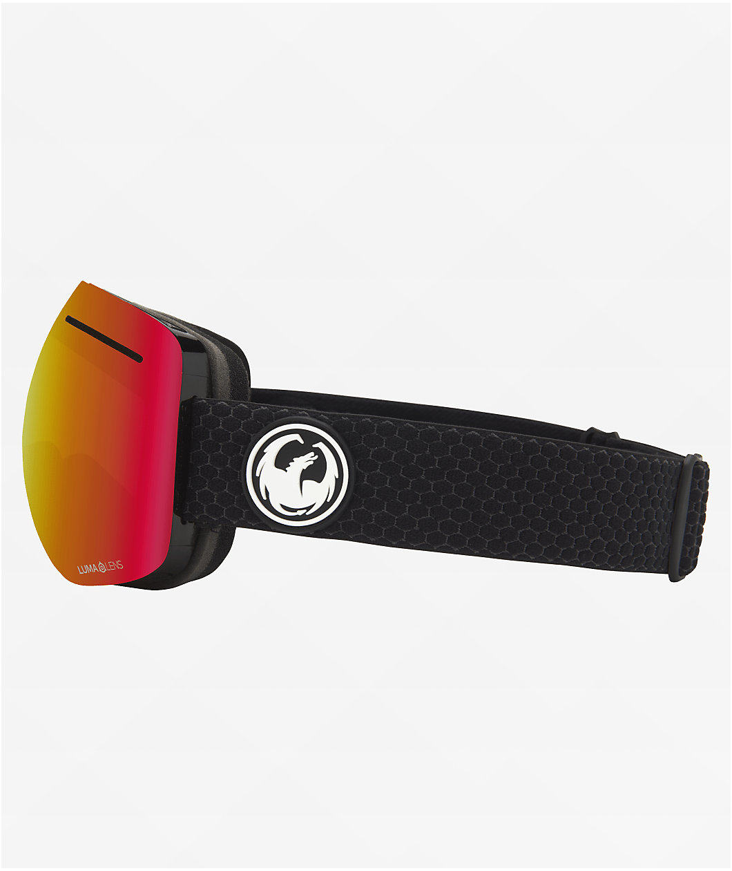 Dragon X1 Icon Lumalens Red Ion Snowboard Goggles