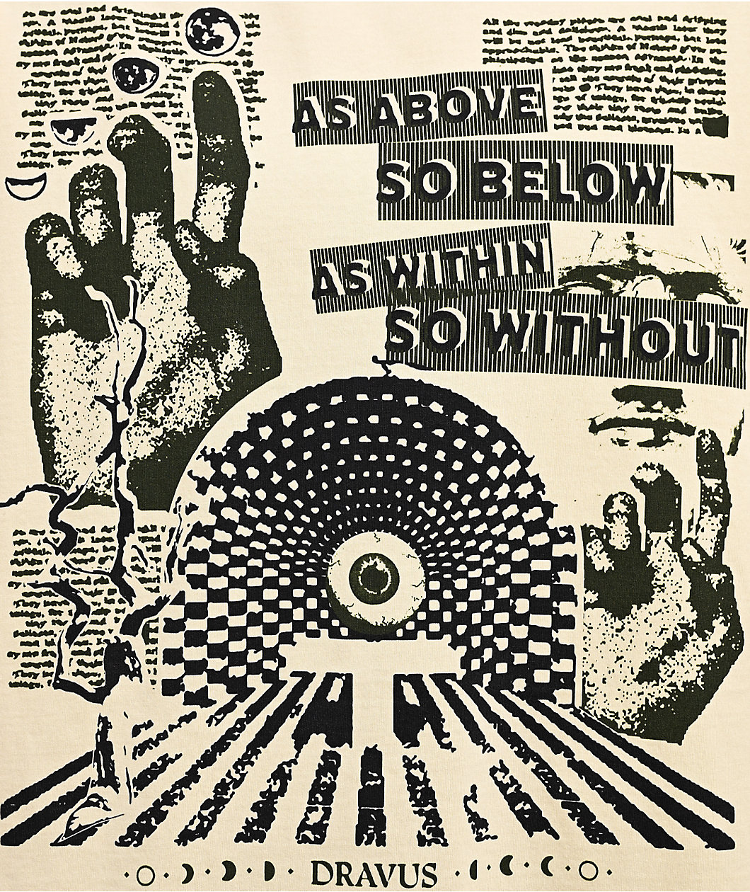 Dravus Art Therapy Off White T-Shirt