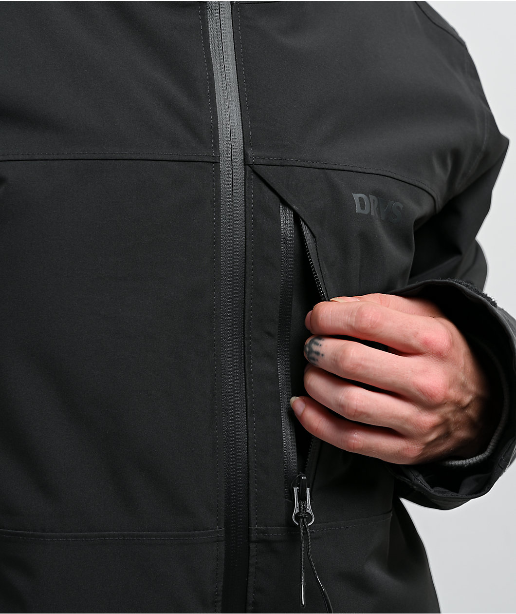 Dravus Belfair Black 15K Snowboard Jacket