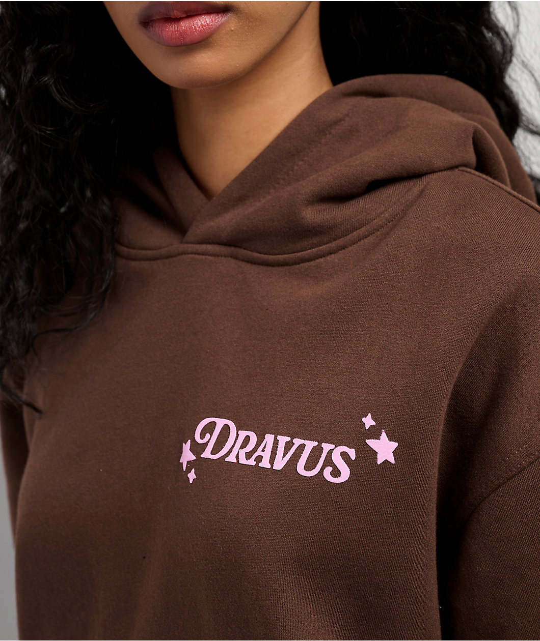 Dravus Blooming Brown Hoodie