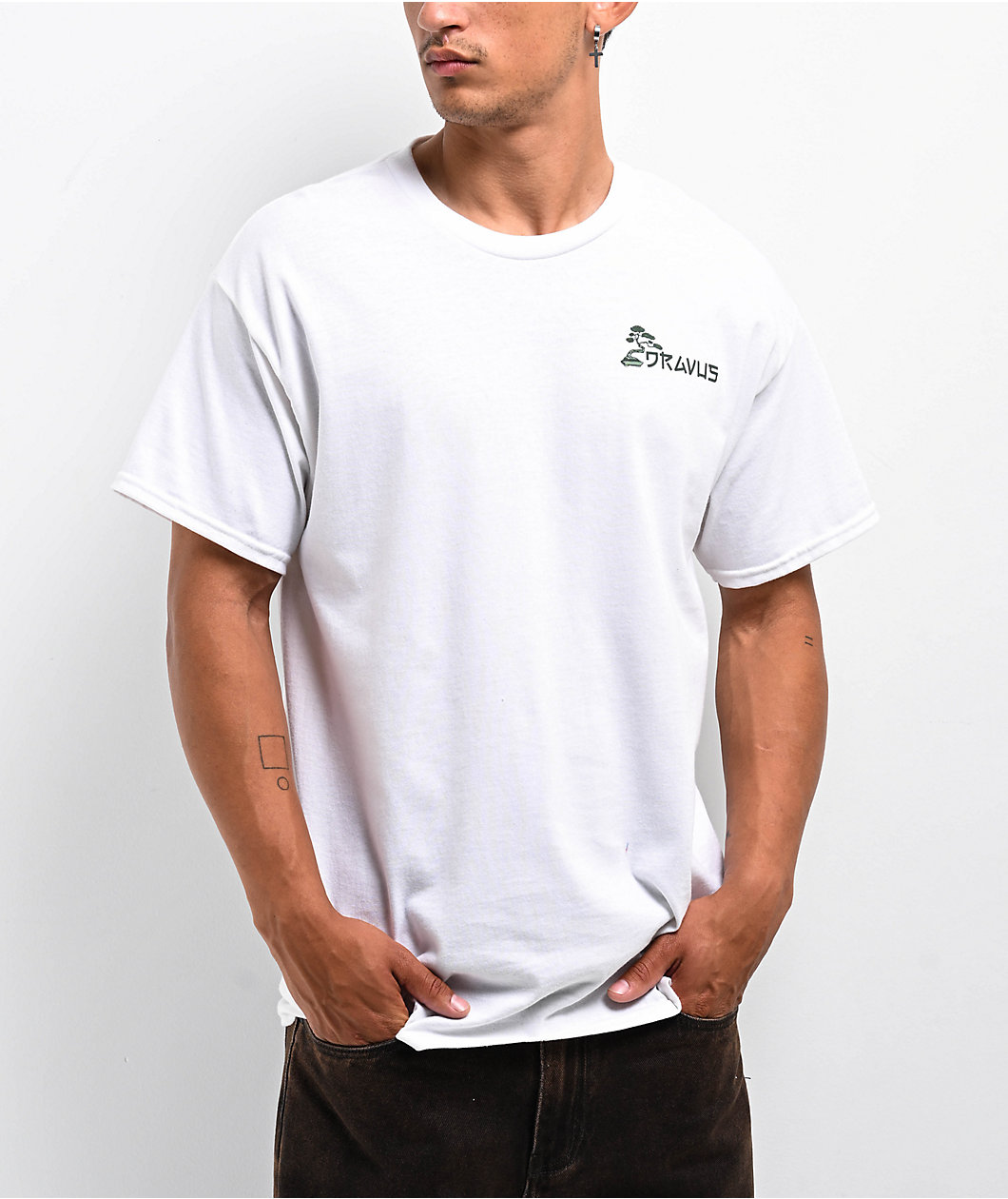 Dravus Bonsais White T-Shirt