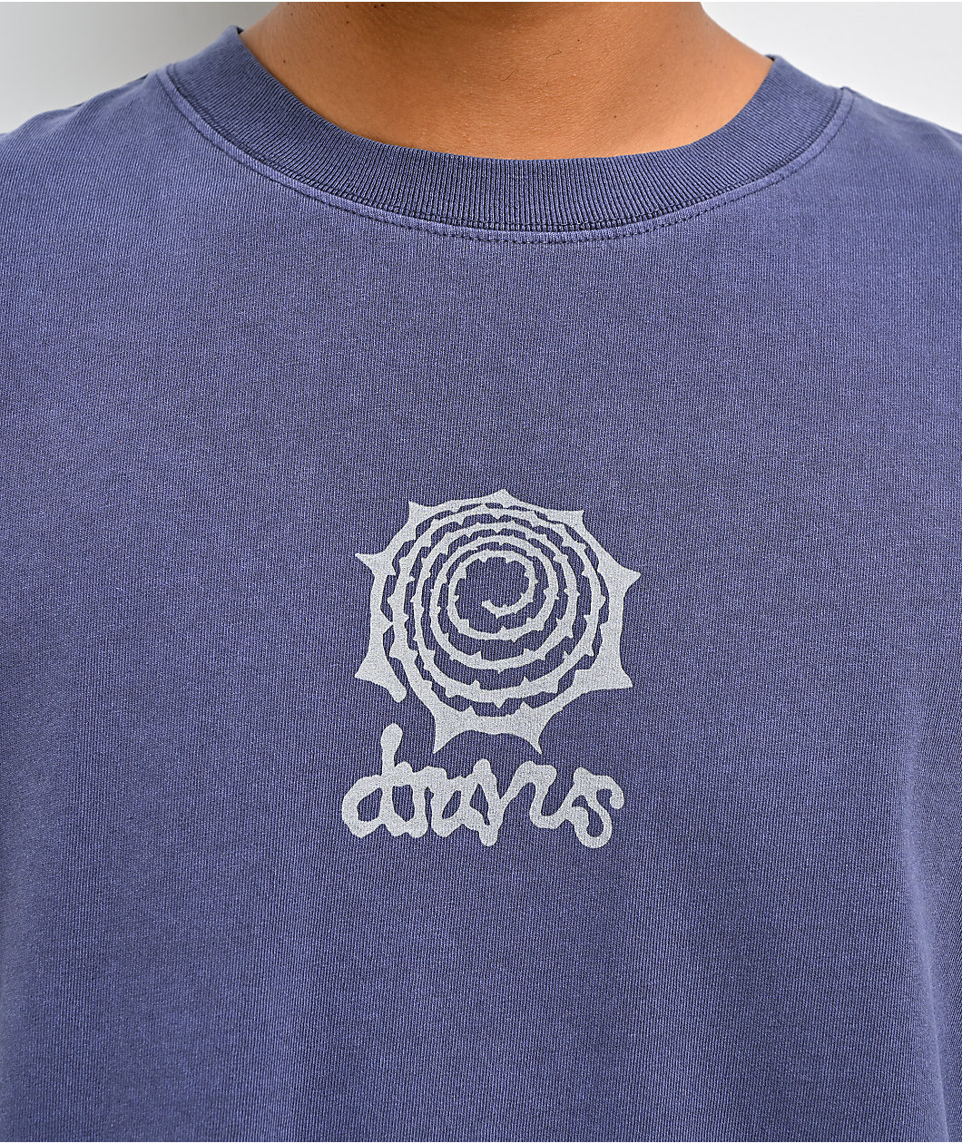 Dravus Brah Navy Long Sleeve T-Shirt