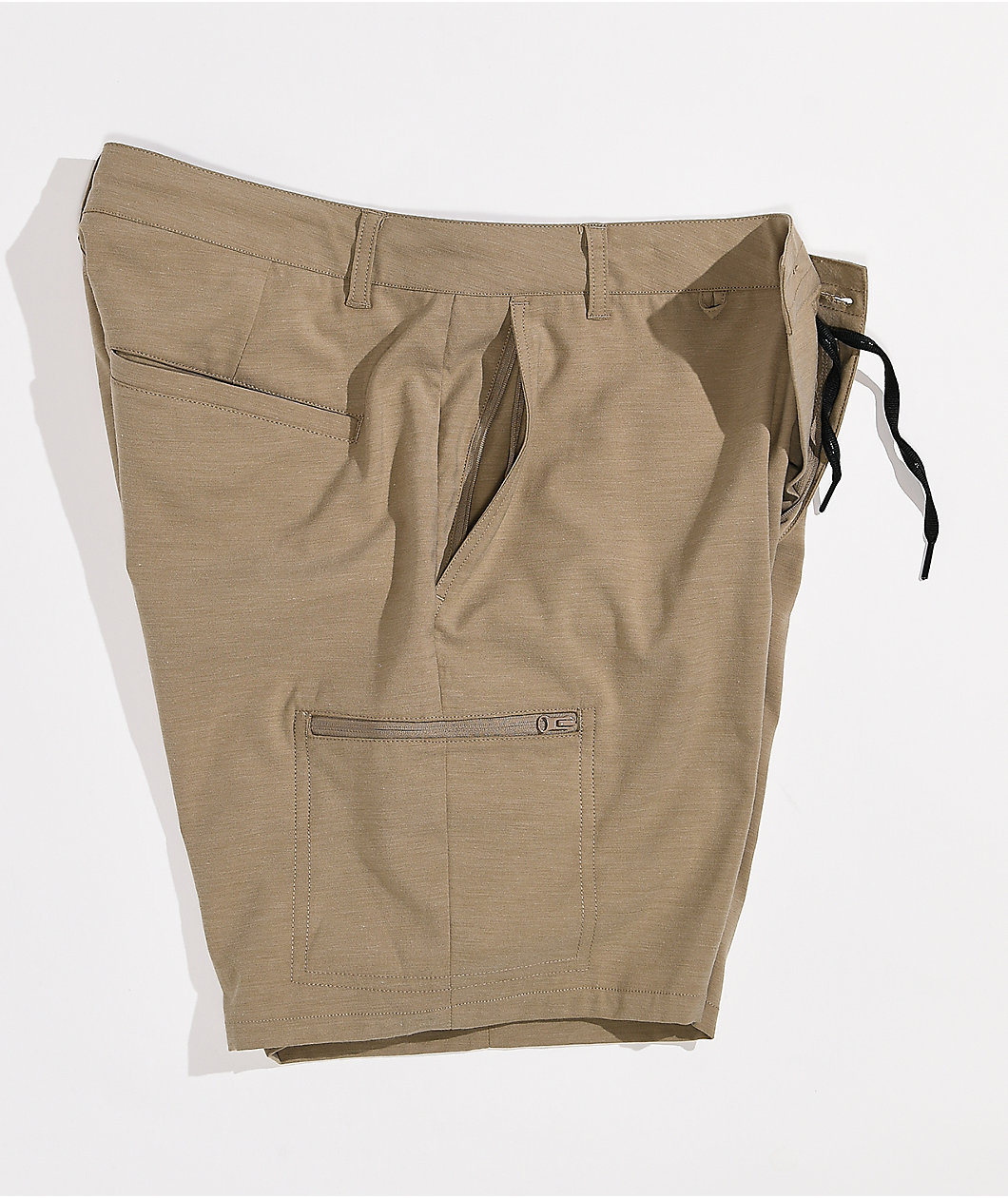 Dravus Crow Khaki Hybrid Shorts