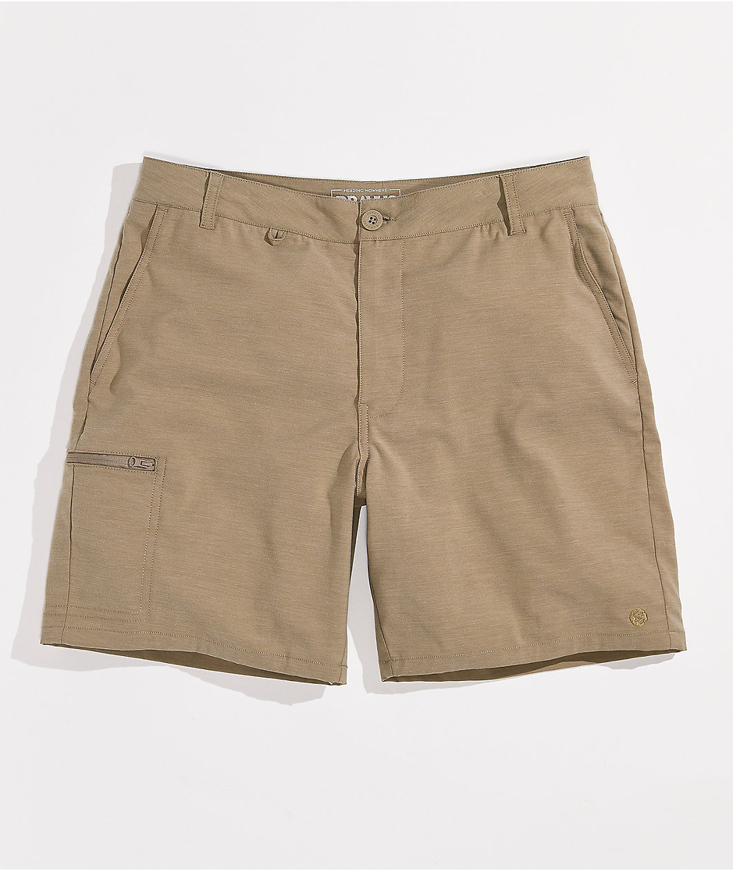 Dravus Crow Khaki Hybrid Shorts