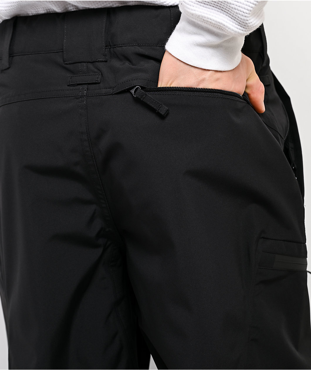 Dravus Cypress Black 15K Cargo Snowboard Pants