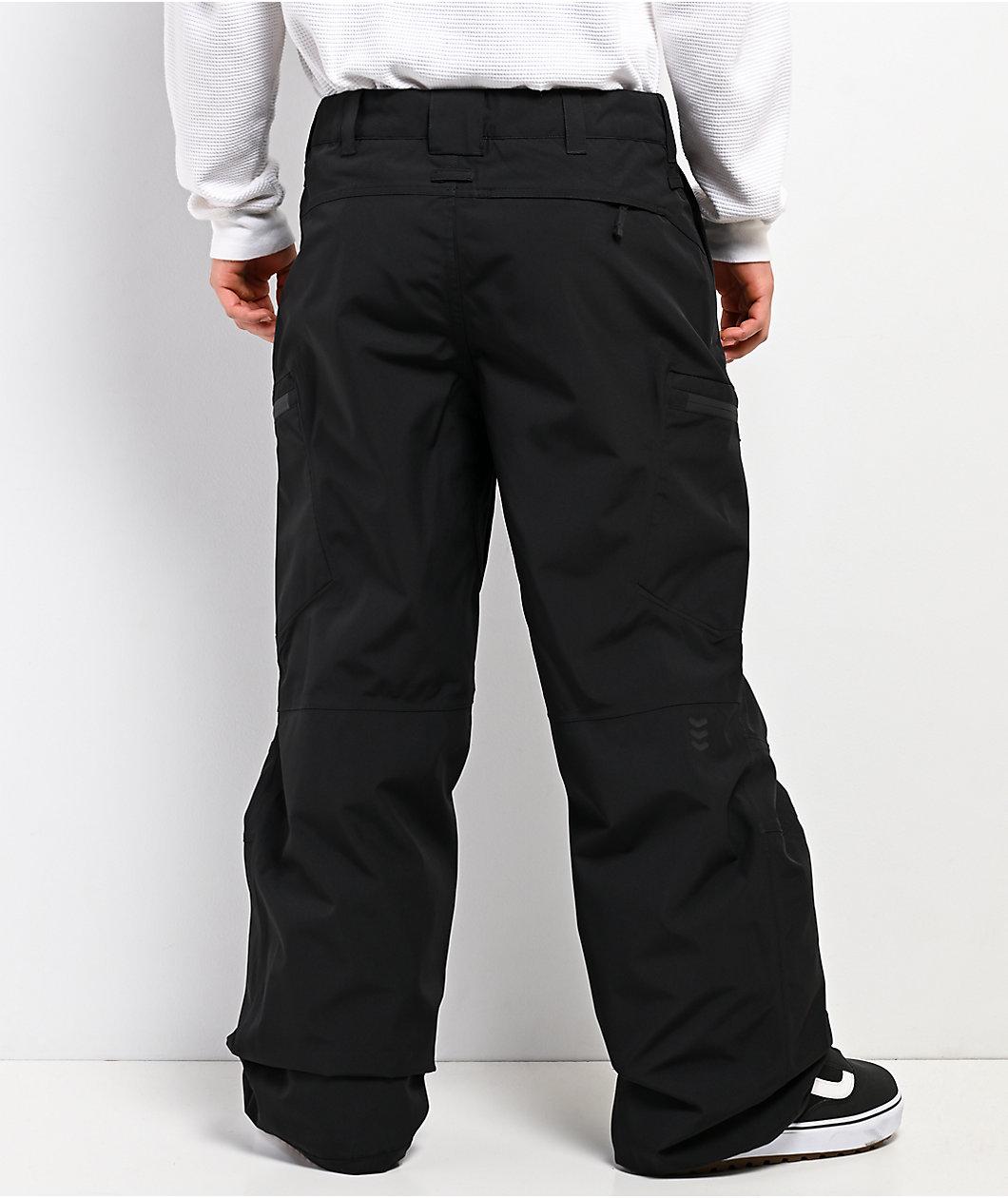 Dravus Cypress Black 15K Cargo Snowboard Pants