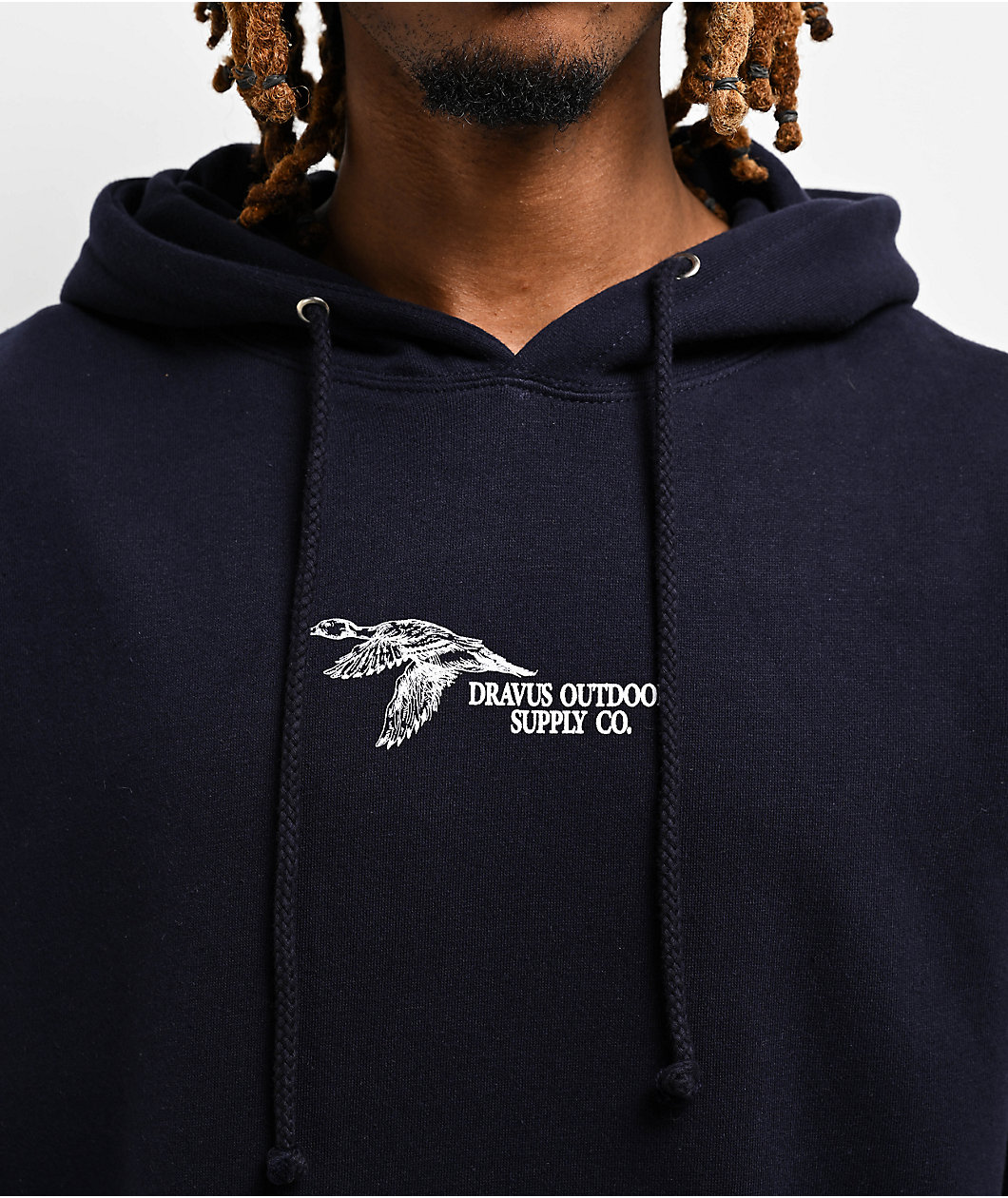 Dravus Duck Paradise Navy Hoodie