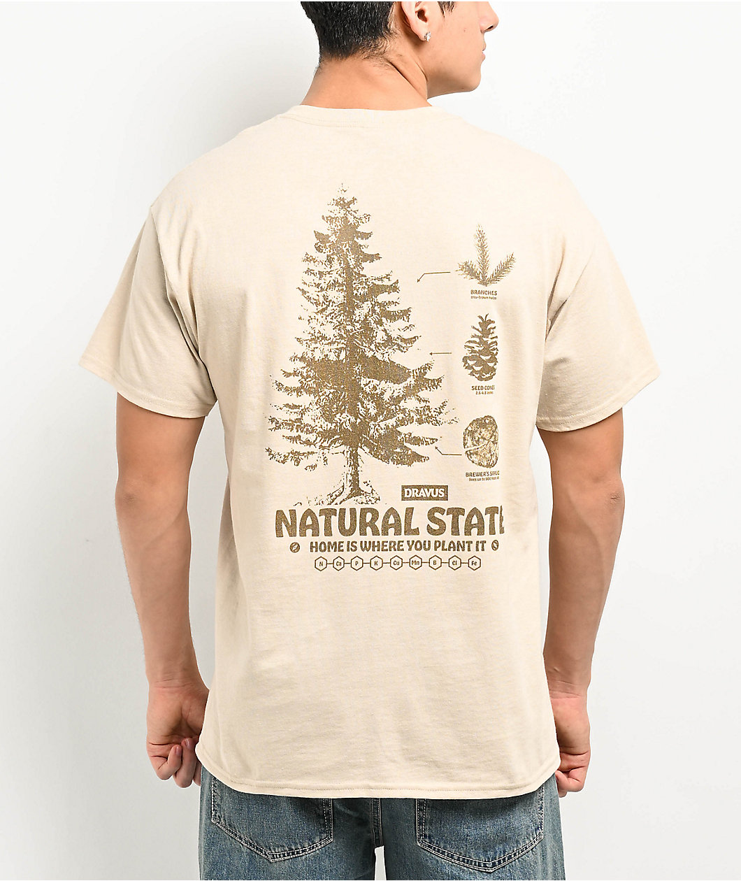 Dravus Natural State Sand T-Shirt