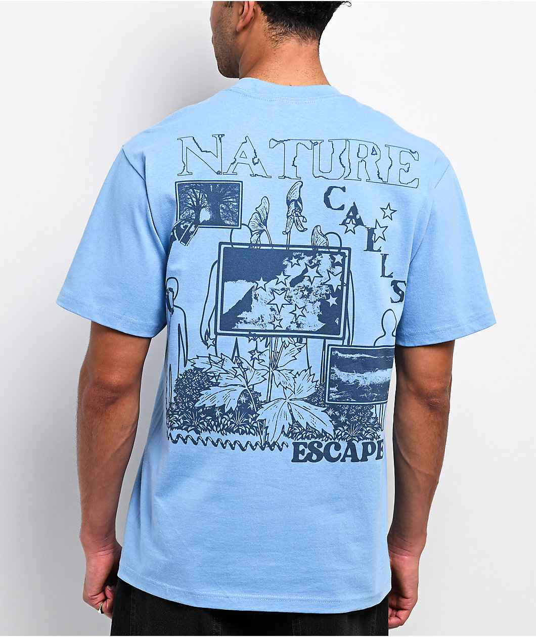 Dravus Nature Call Light Blue T-Shirt