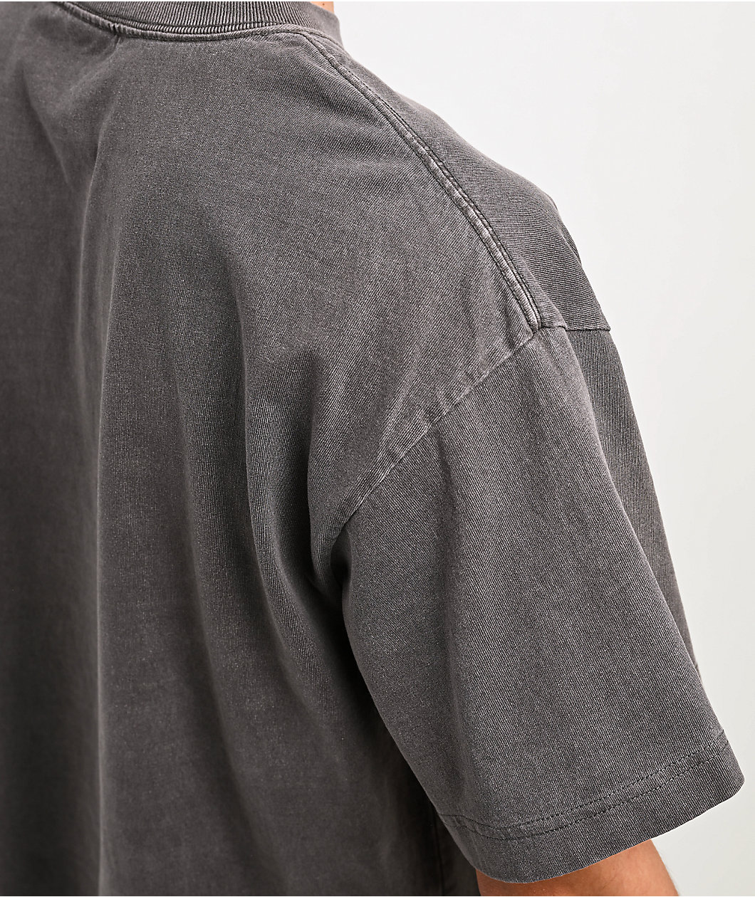 Dravus Neerie Grey Wash Boxy T-Shirt