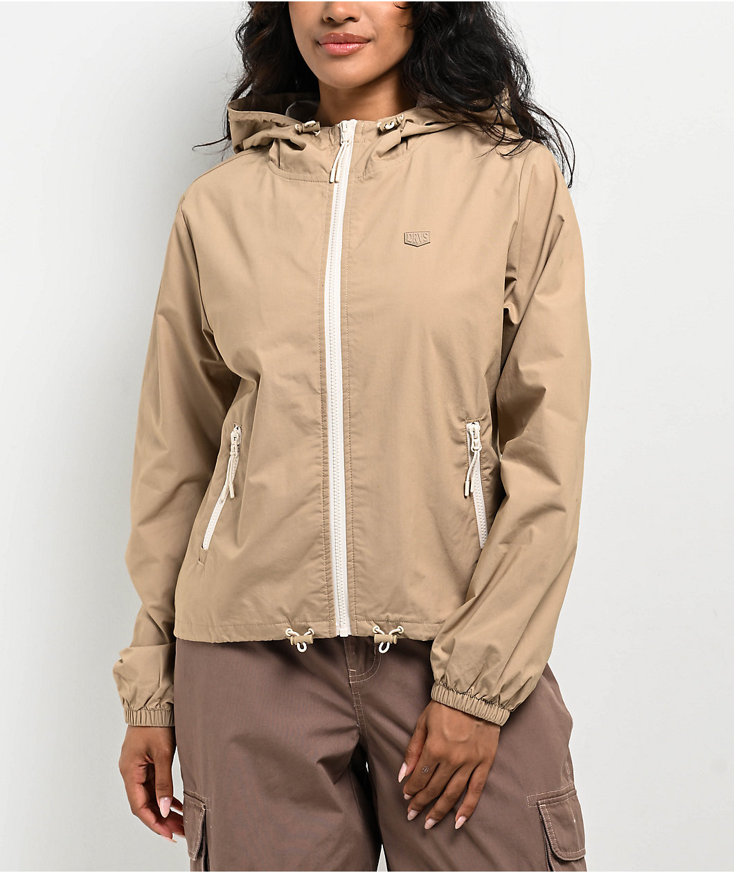 Dravus Parker Birch Windbreaker Zip Jacket