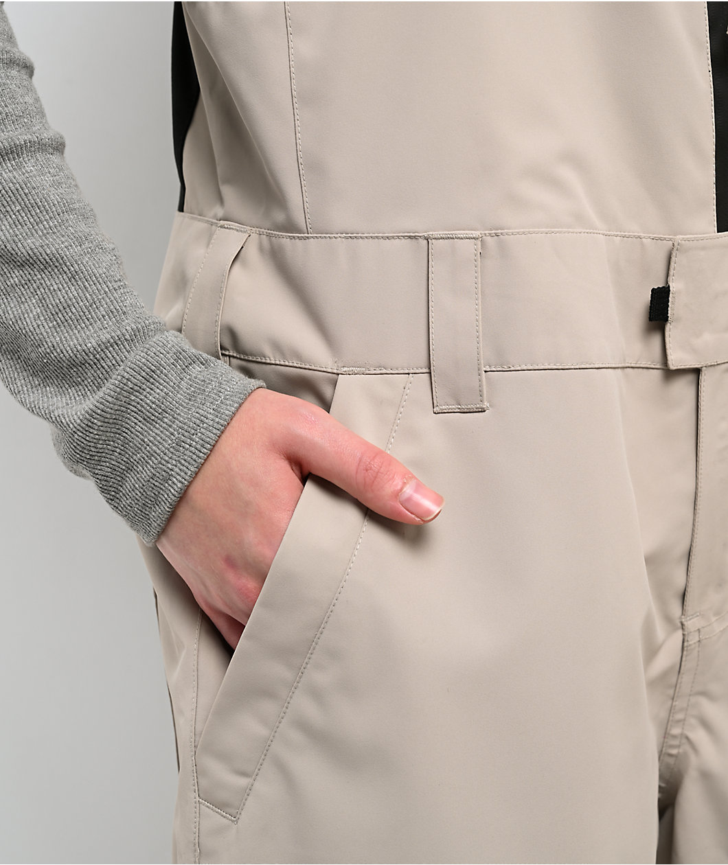 Dravus Rhododendron Khaki 15K Bib Snowboard Pants