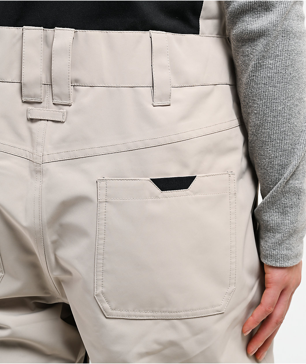 Dravus Rhododendron Khaki 15K Bib Snowboard Pants