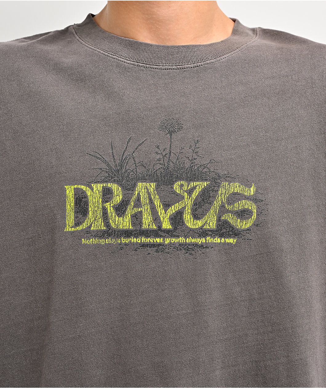 Dravus Rooted Vintage Grey T-Shirt