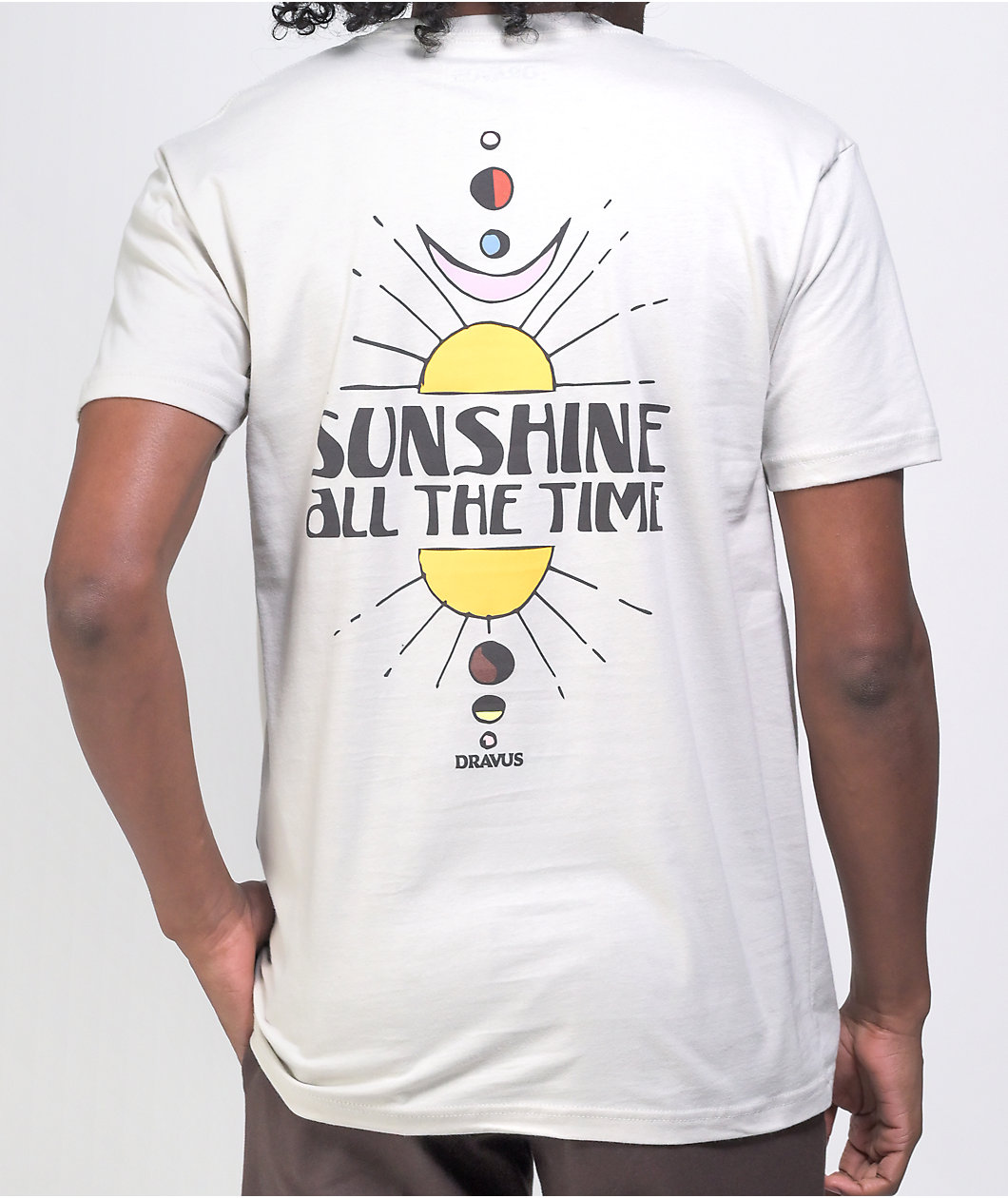 Dravus Sunshine Time White T-Shirt