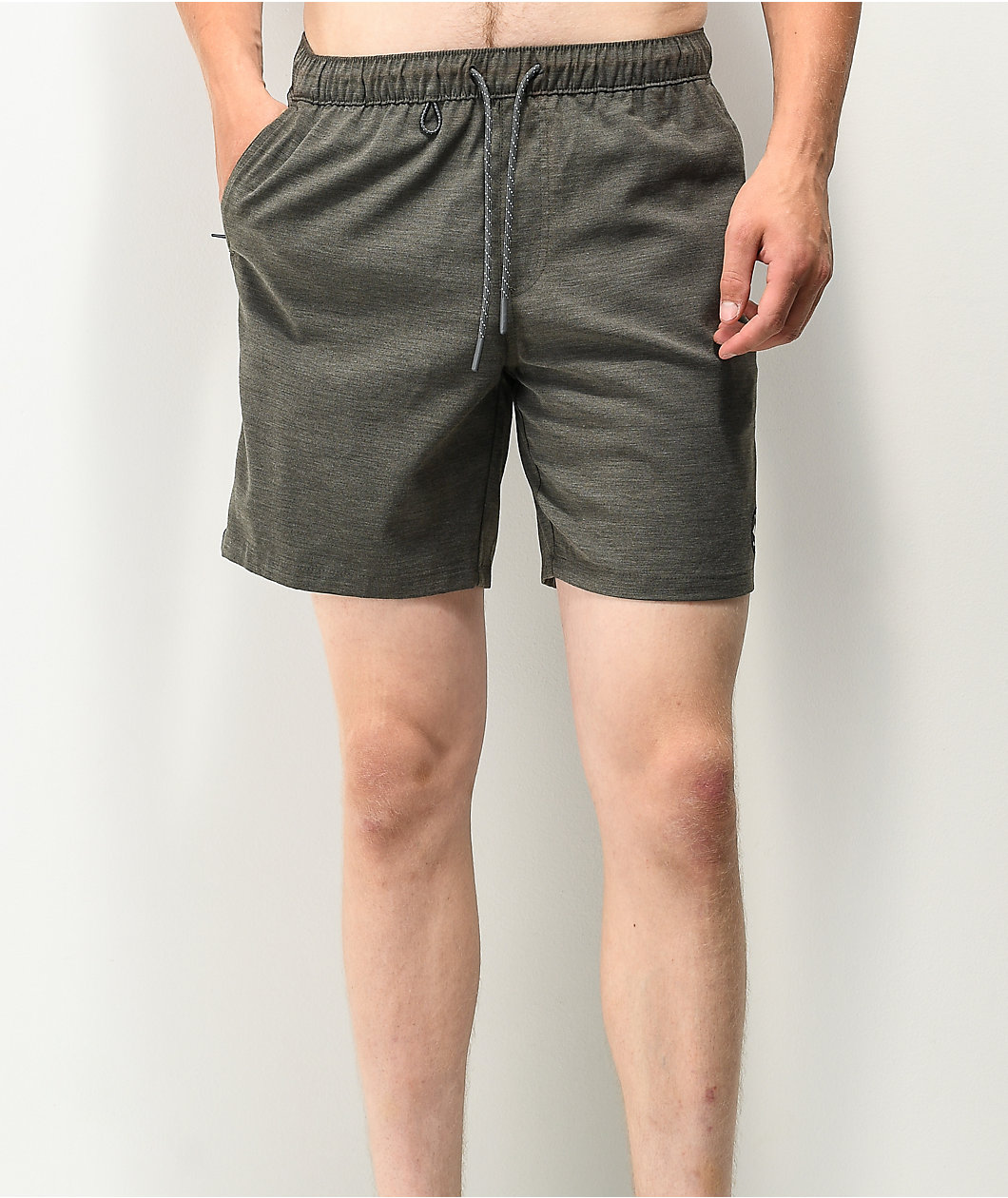 Dravus Terrapin Washed Black Shorts