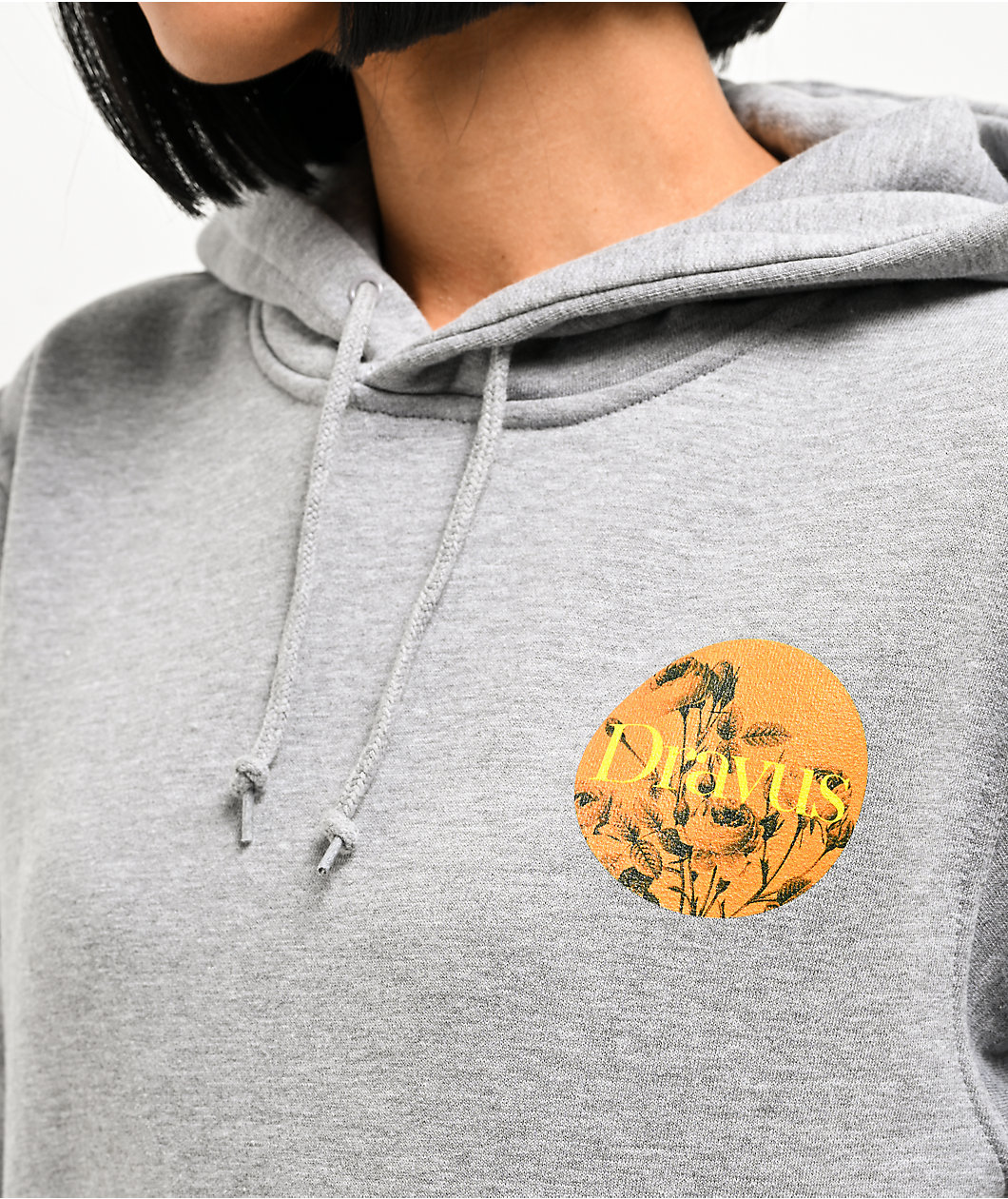 Dravus The Flower Grey Hoodie