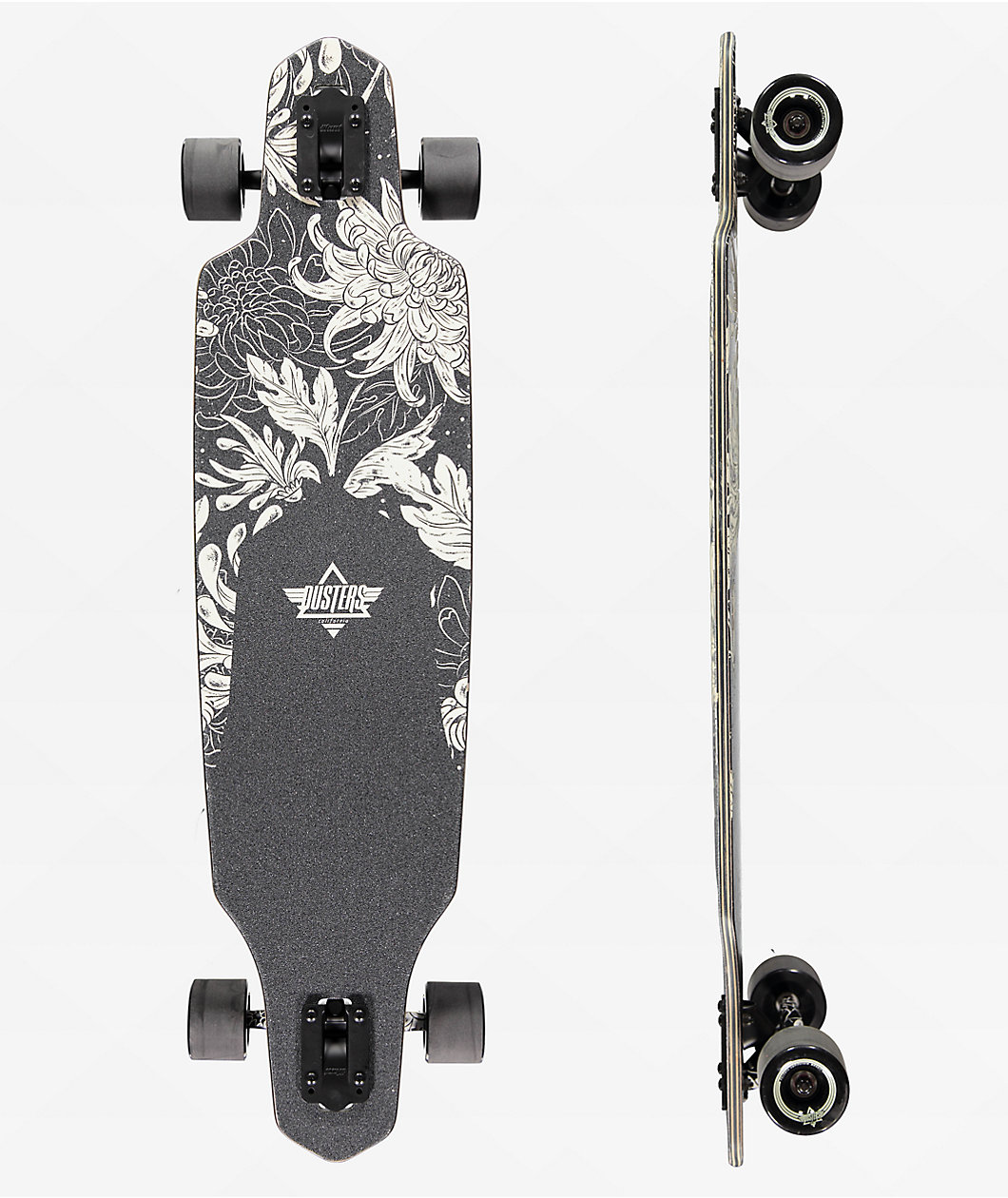 Dusters Channel Blooming 38" Drop Through Longboard Complete