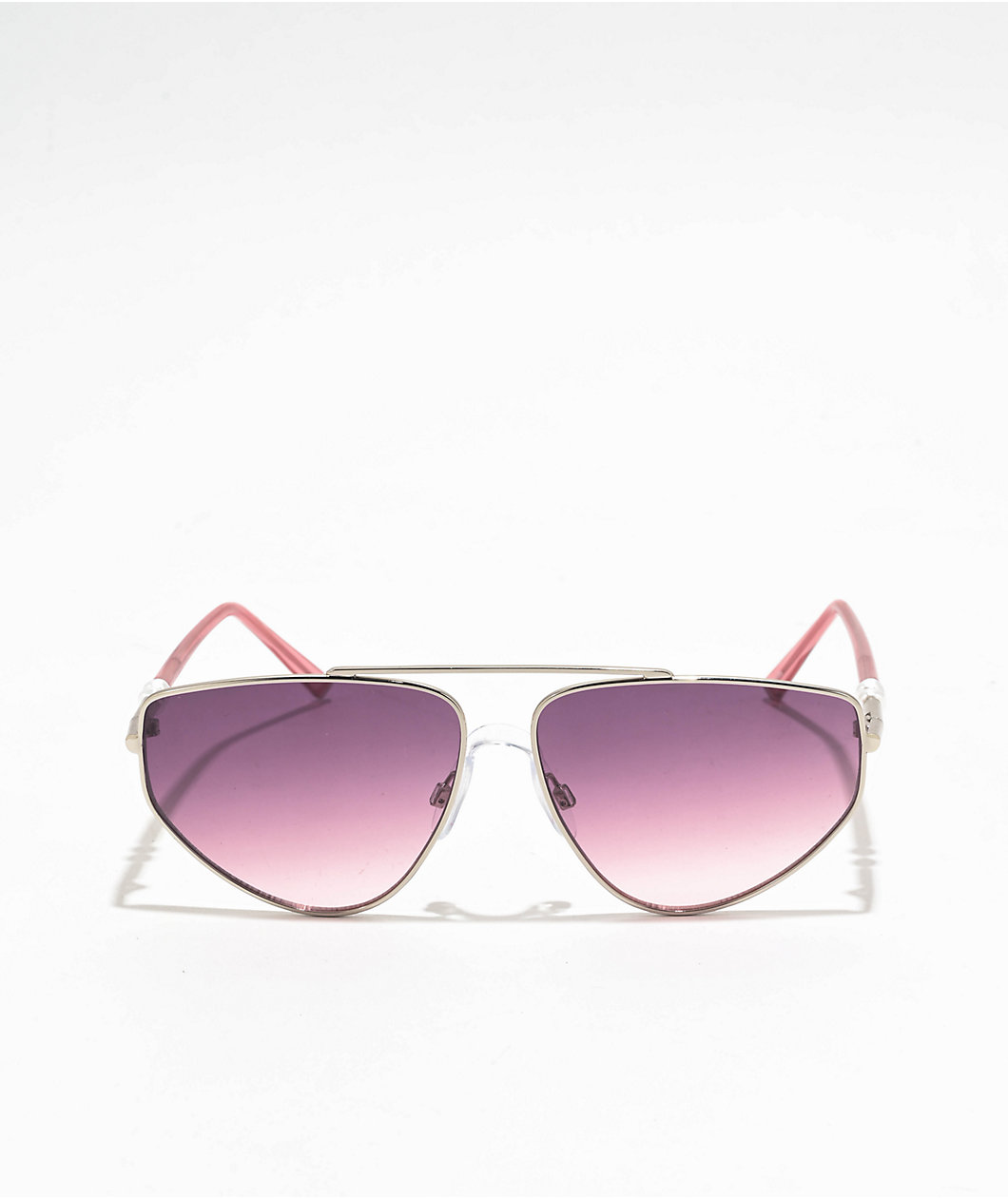 Dusty Rose Wire Sunglasses