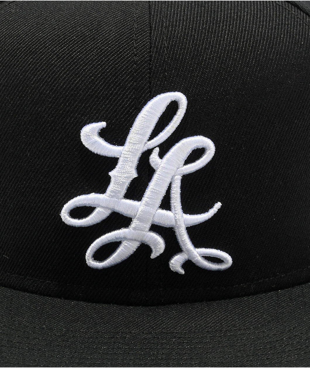 Dyse One LA Script Black Snapback Hat