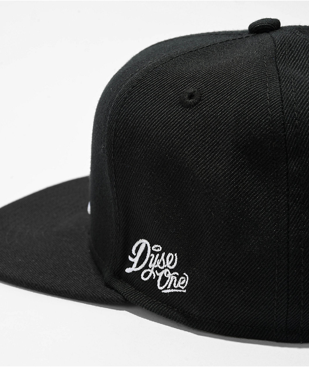 Dyse One LA Script Black Snapback Hat