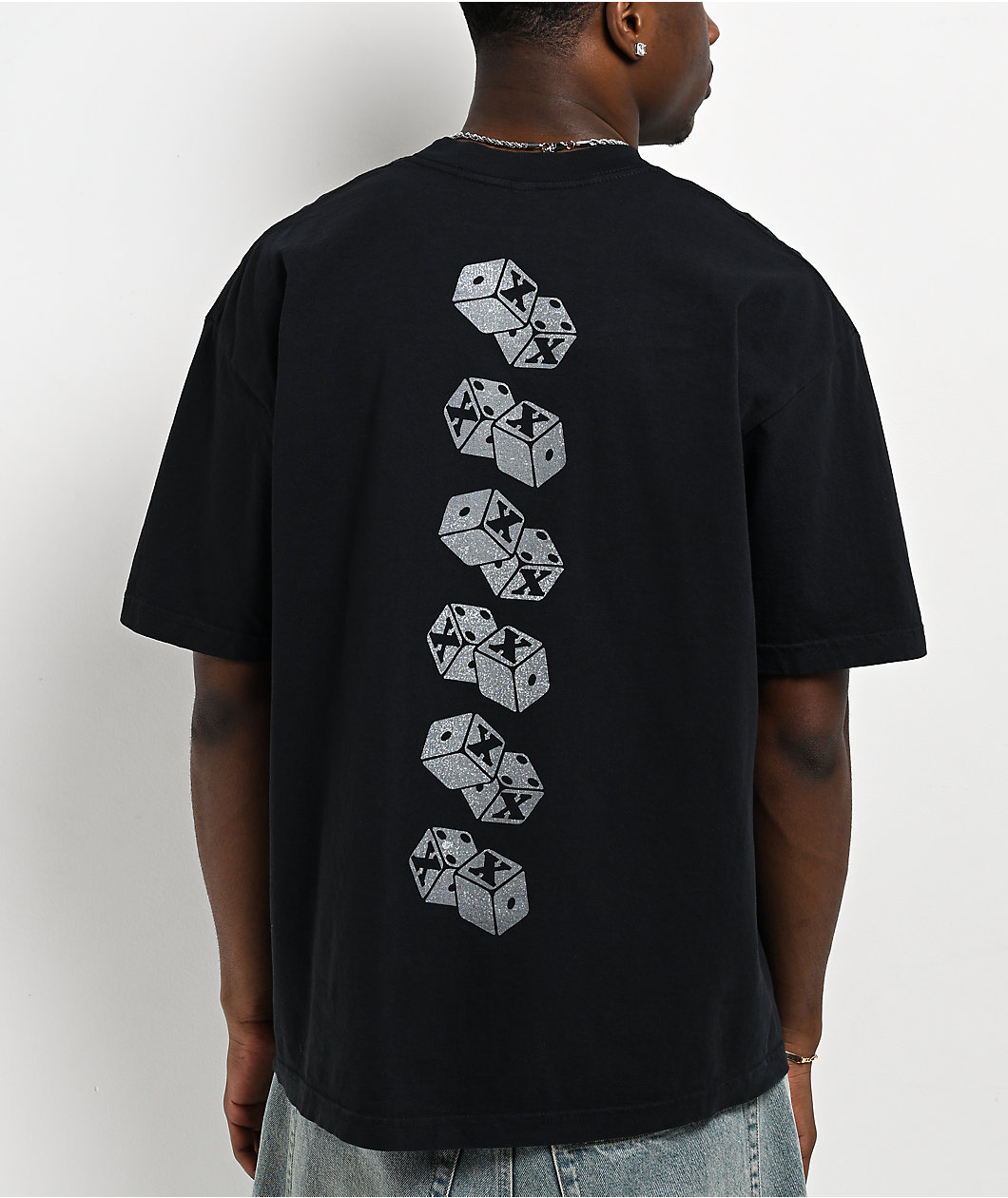 EST 19XX Dice Black T-Shirt