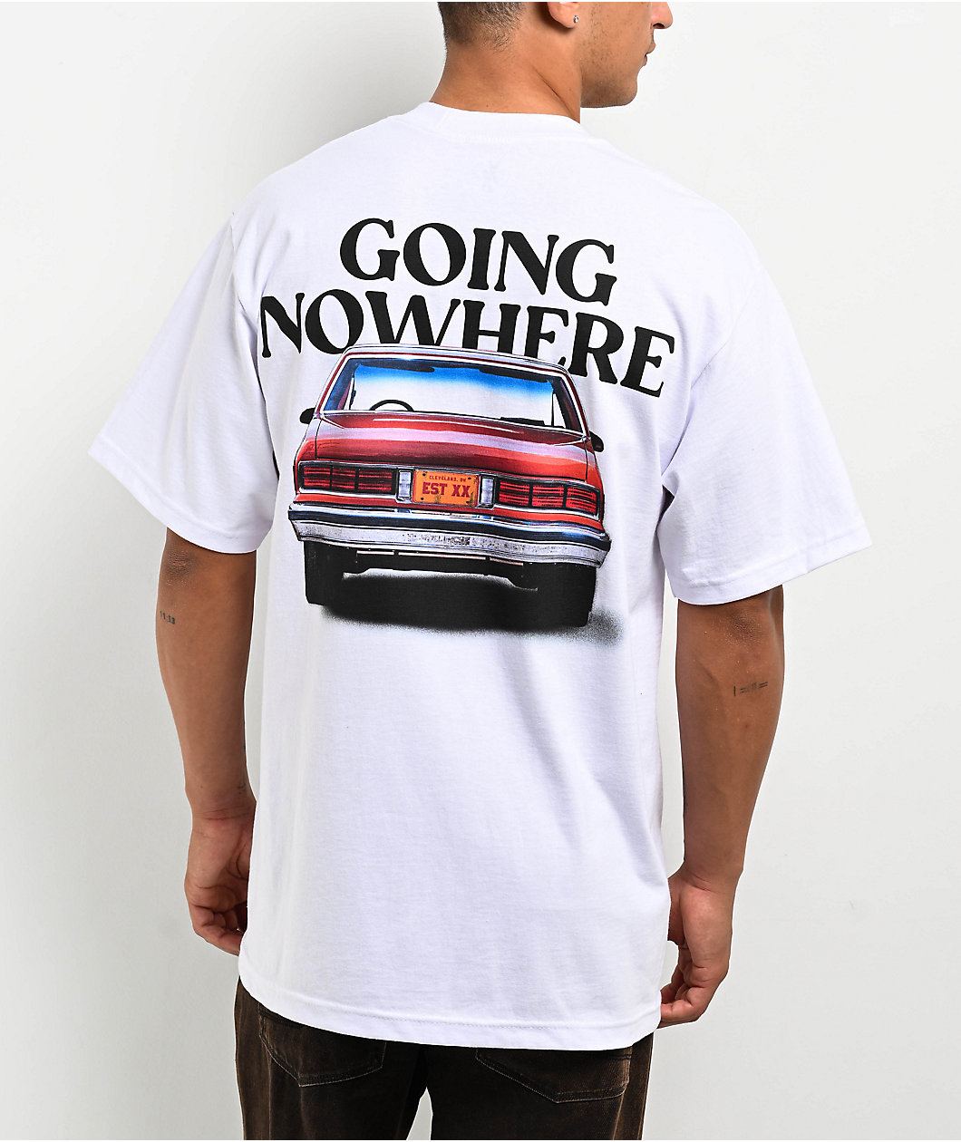 EST 19XX Nowhere Fast White T-Shirt