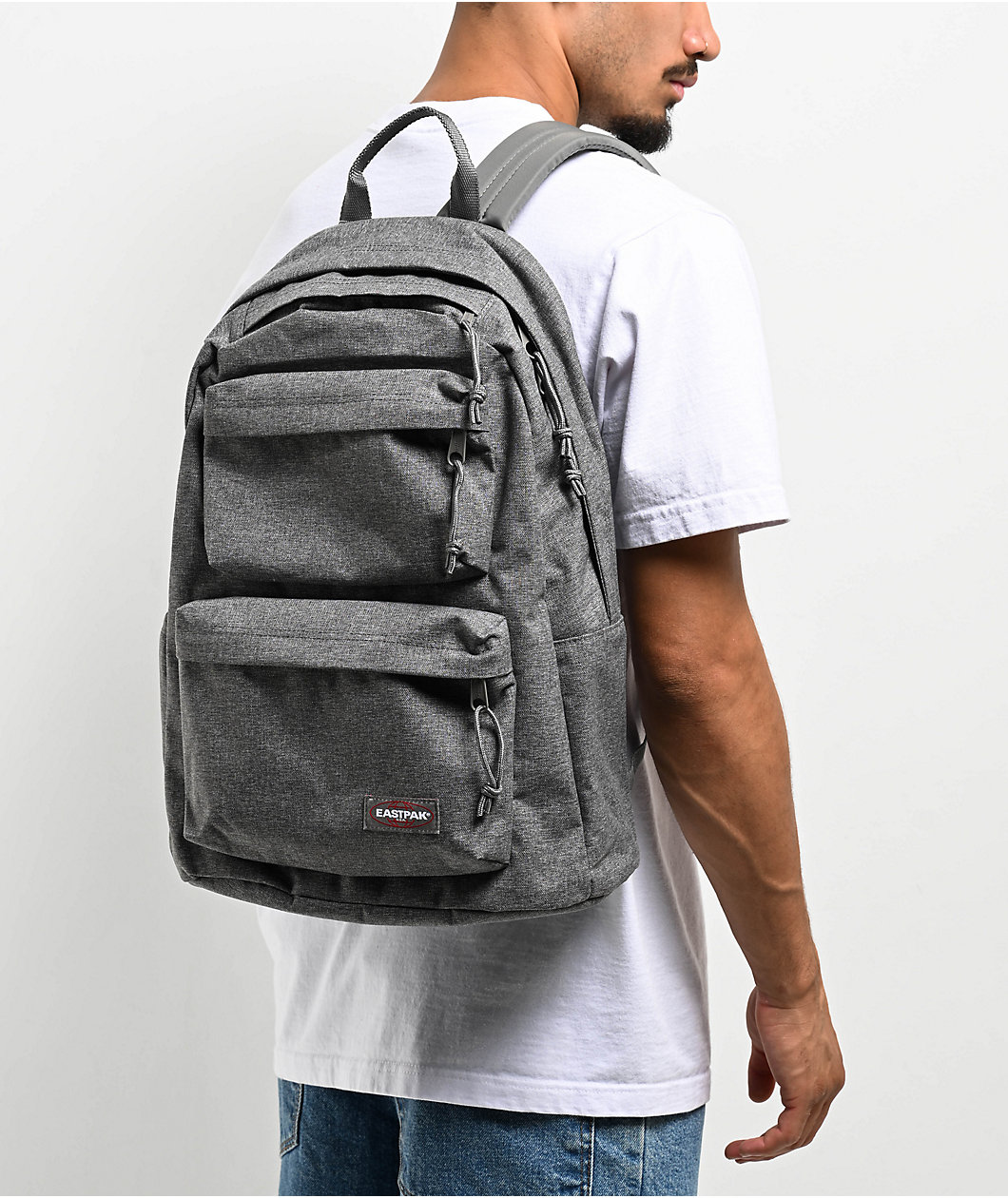 Eastpak Padded Double Sunday Grey Backpack