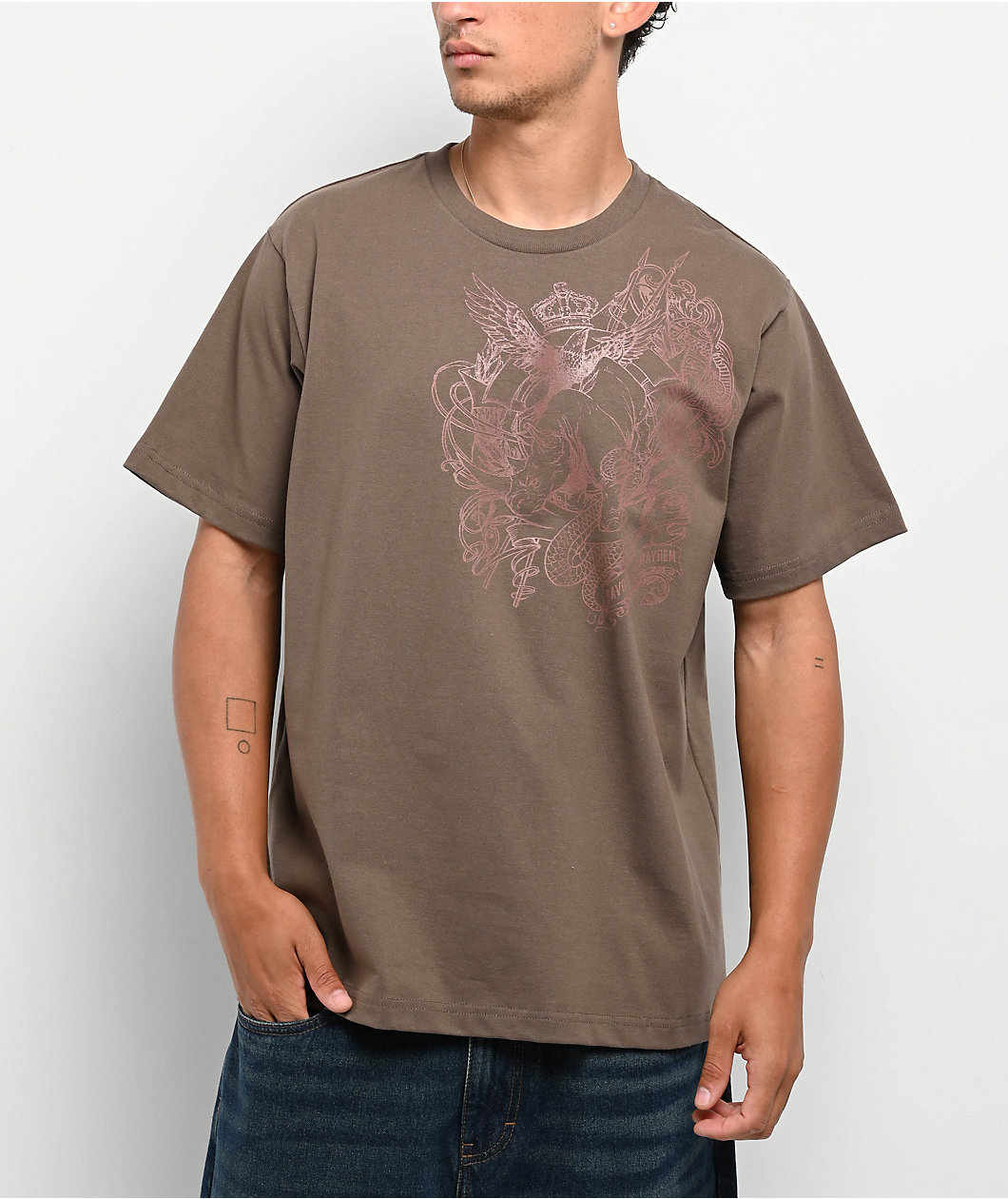 Ecko Foretold Fortune Brown T-Shirt