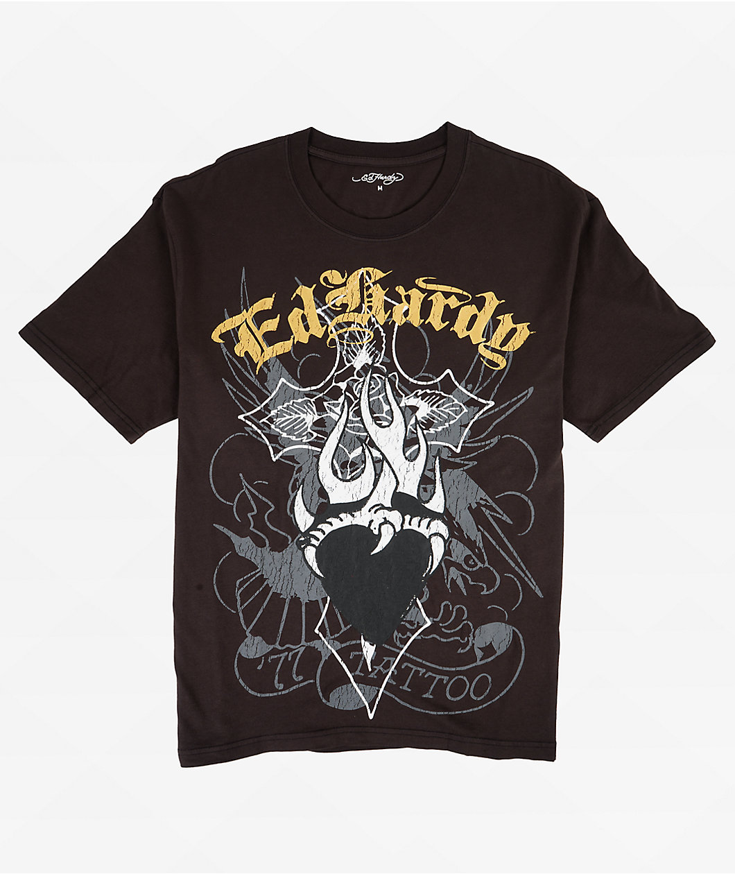Ed Hardy Cross Black T-Shirt