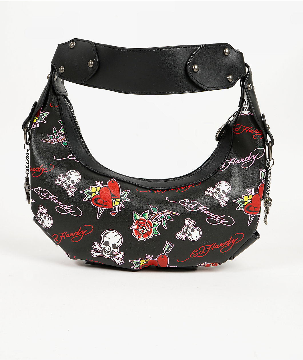 Ed Hardy Dalinda Black Handbag