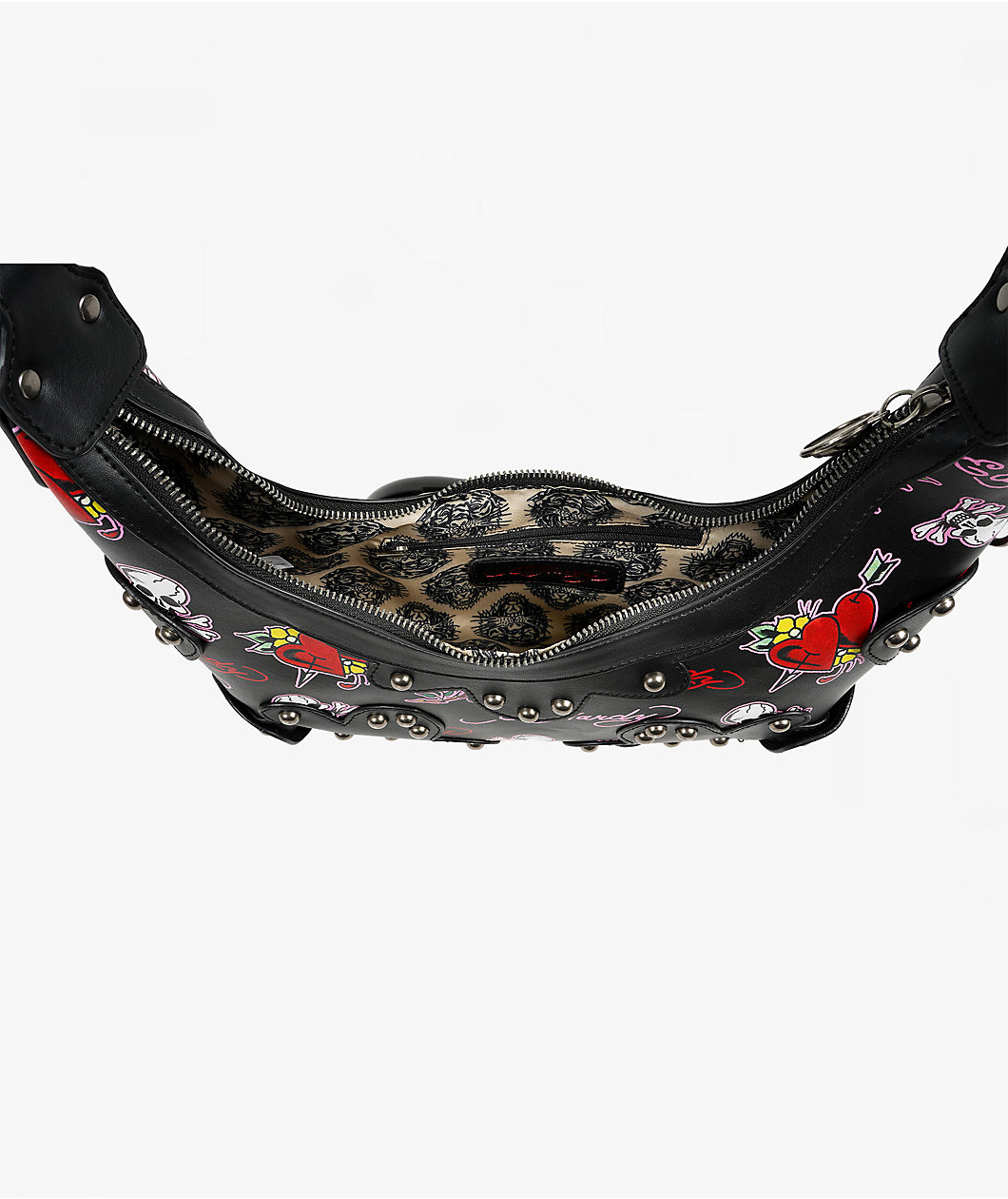 Ed Hardy Dalinda Black Handbag