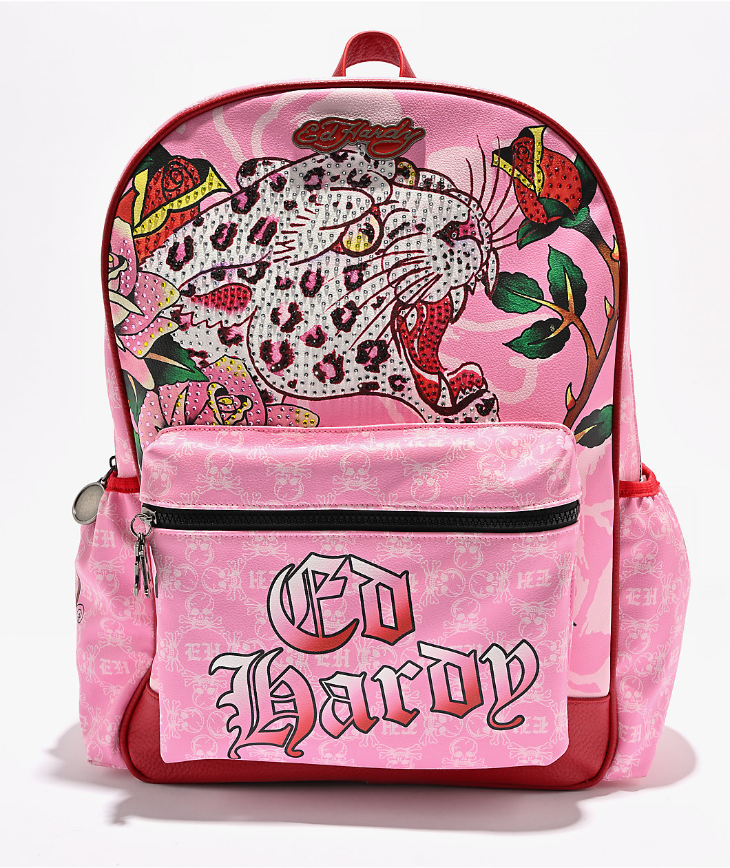 Ed Hardy Darleen Pink Backpack