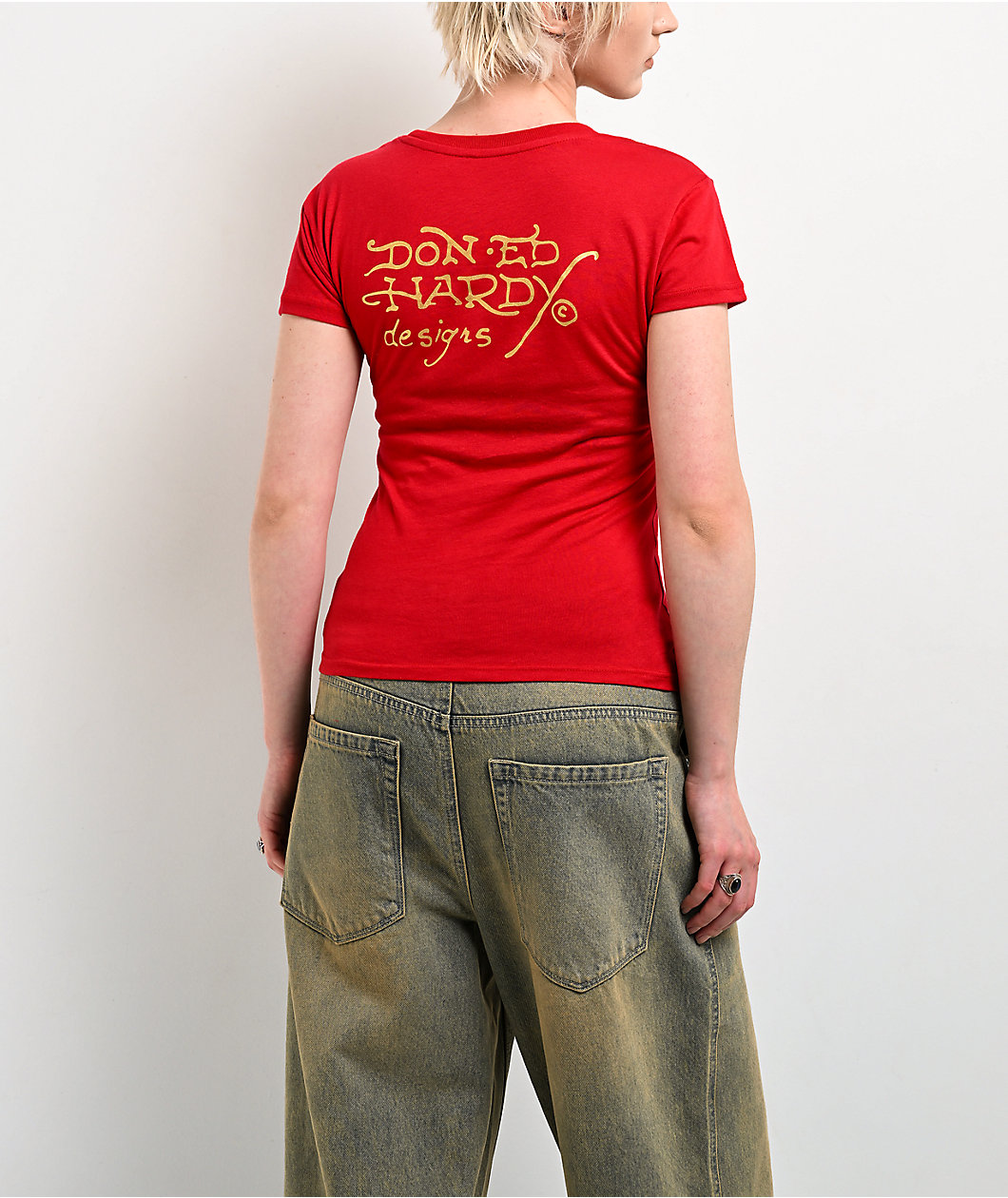 Ed Hardy LKS Red T-Shirt