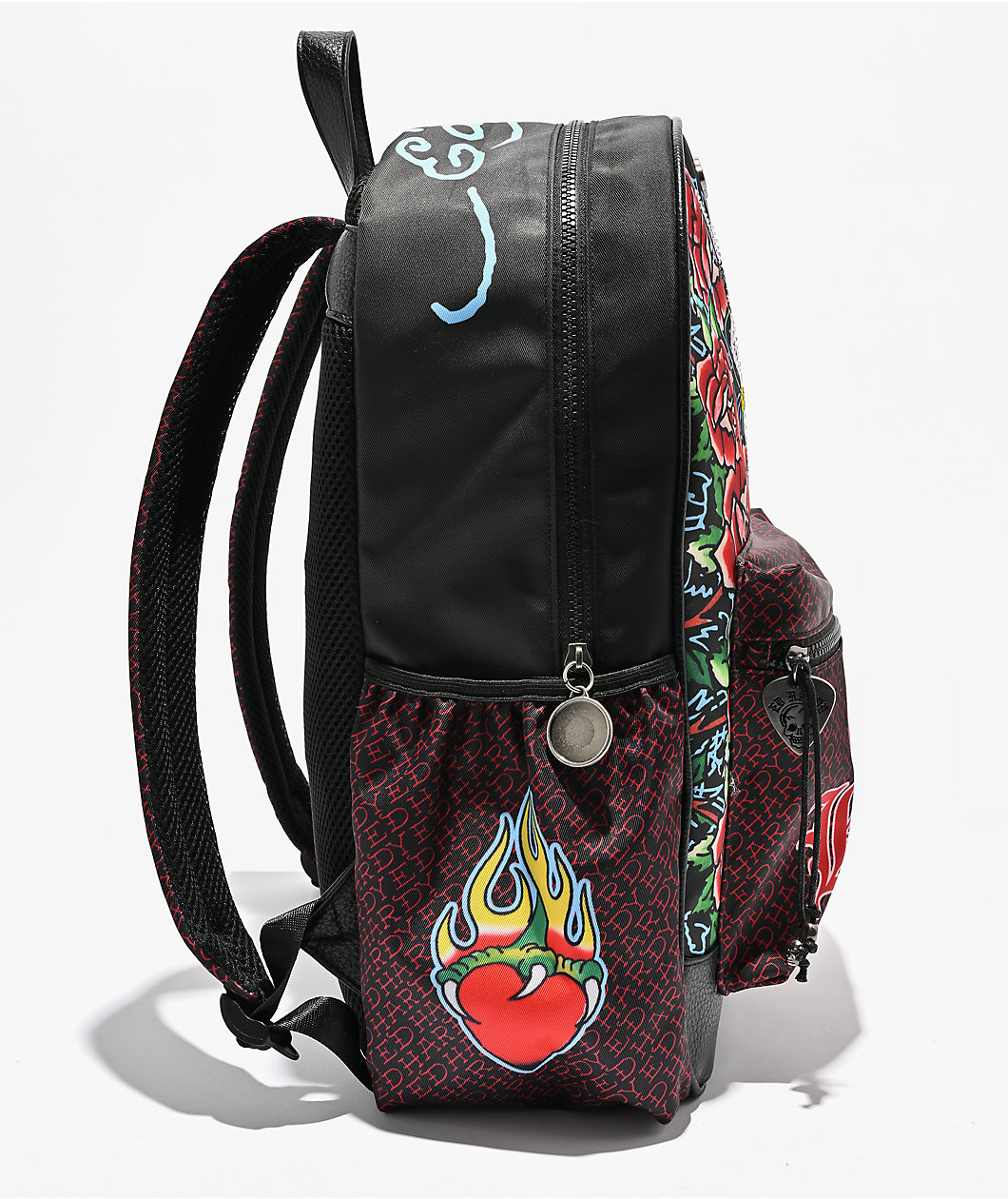 Ed Hardy Lulu Black Backpack