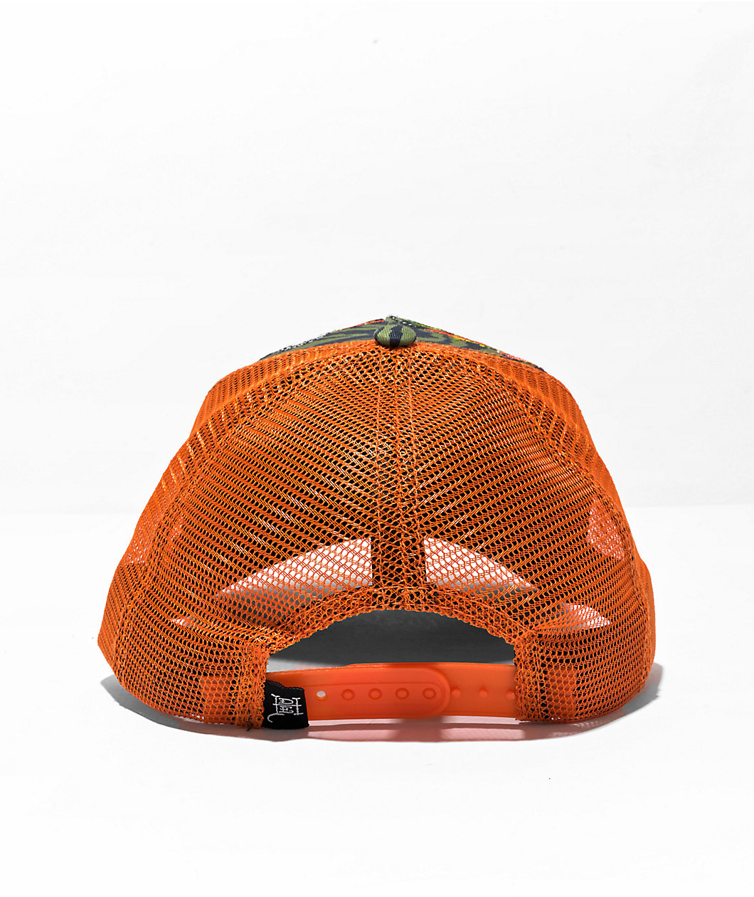 Ed Hardy Screaming Tiger Orange Trucker Hat