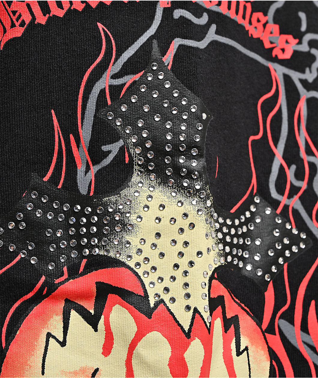 Ed Hardy x Broken Promises Forget You Destroyed Black T-Shirt