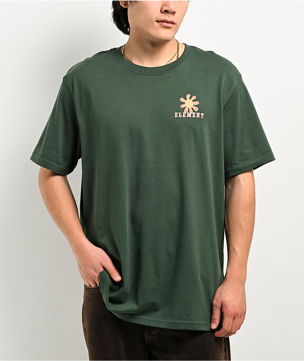 Element In Bloom Green T-Shirt