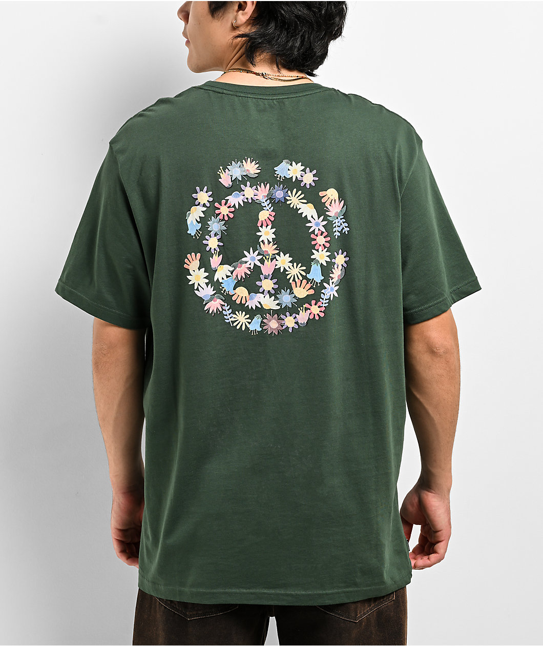 Element In Bloom Green T-Shirt